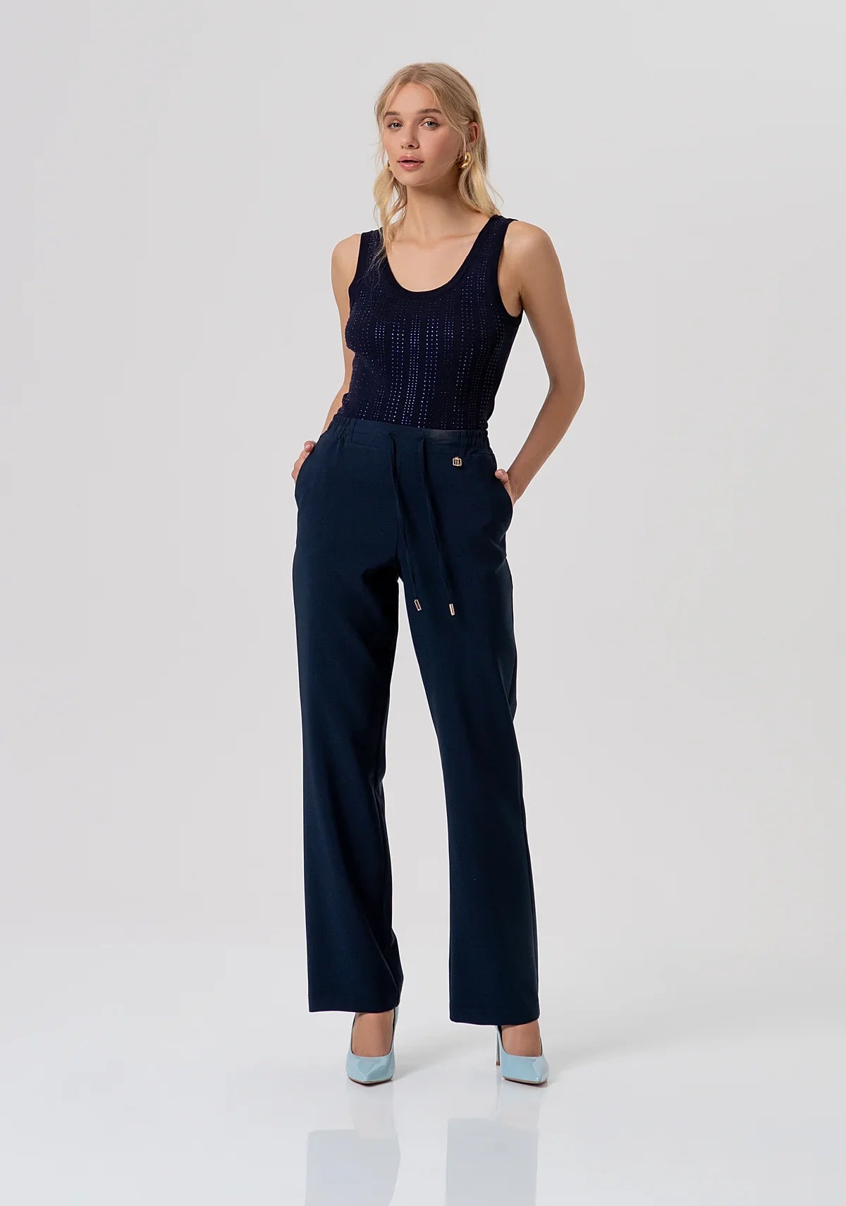 Vicky Black Trousers