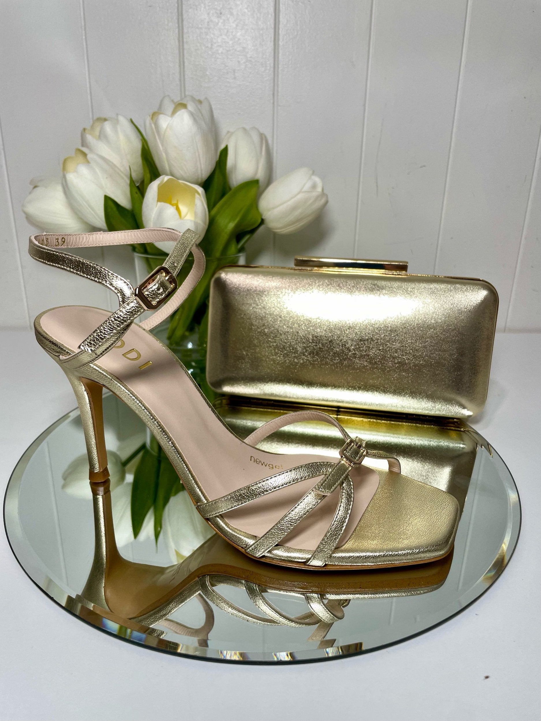 Lodi Salca Gold Sandal High