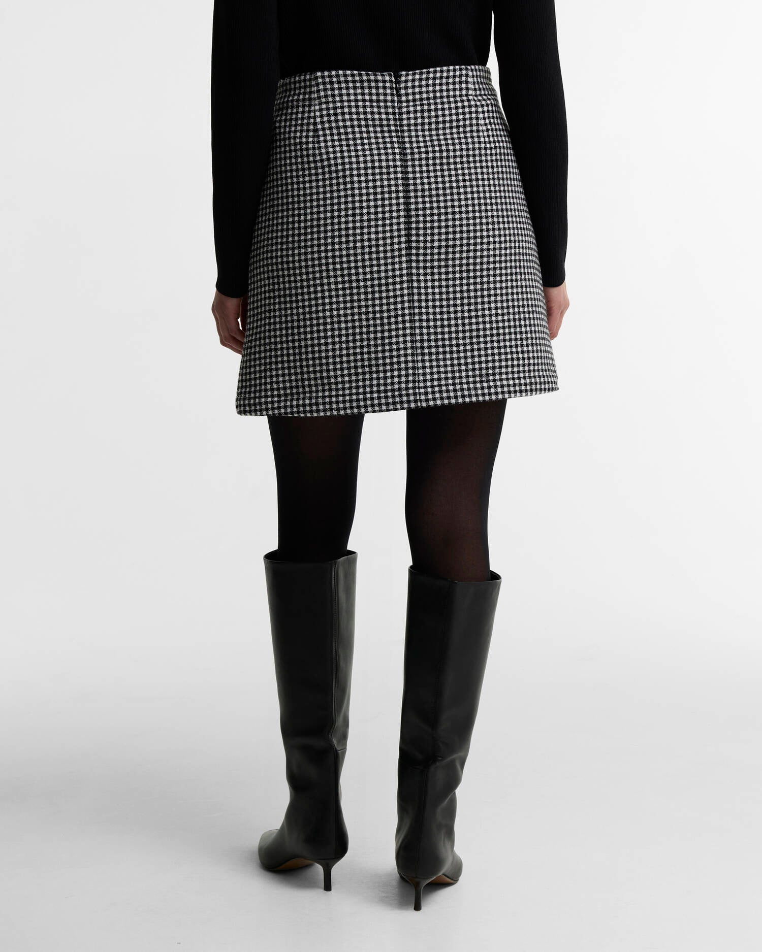 Barbour Halina Gingham Mini Skirt