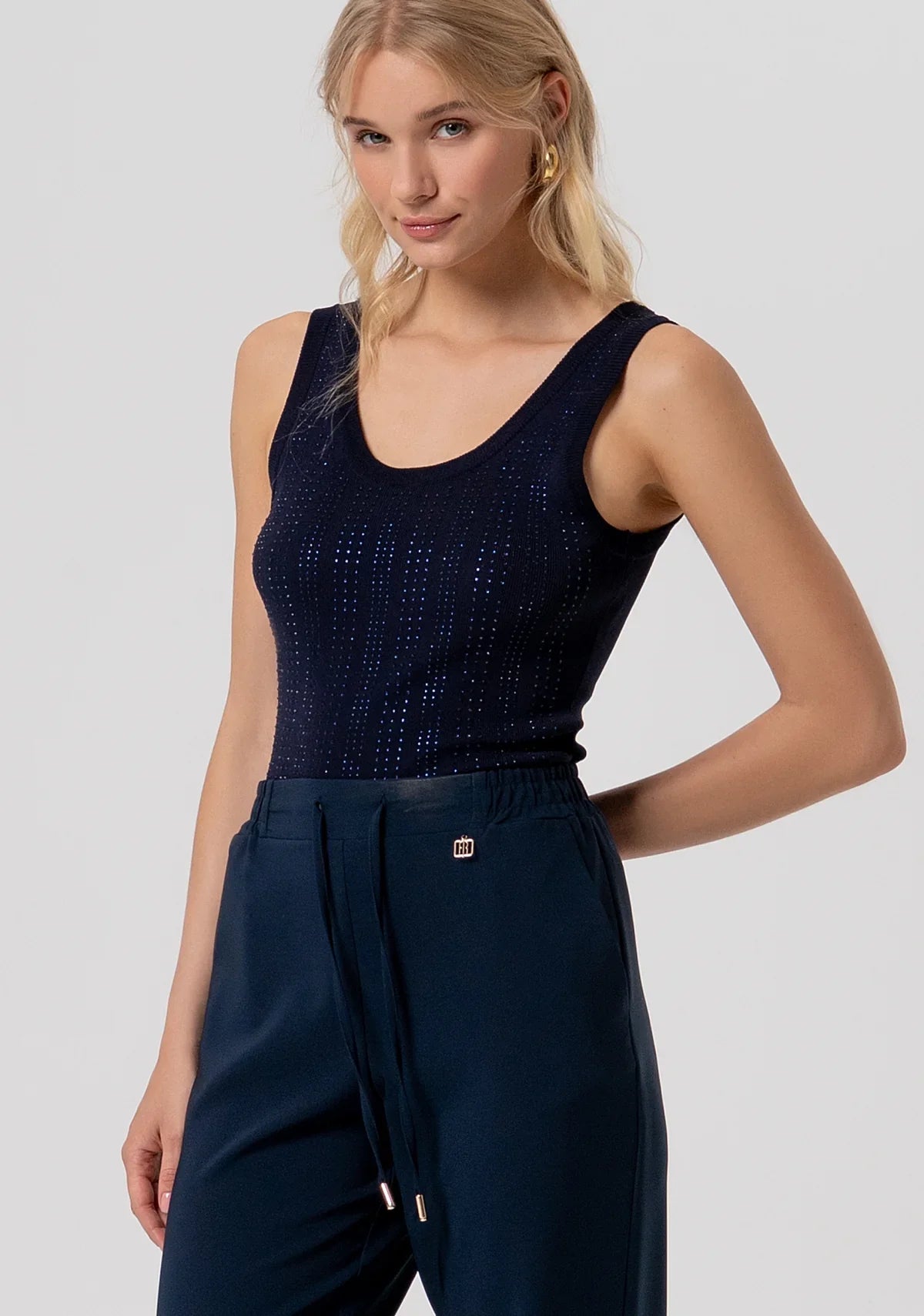 Vicky Black Trousers
