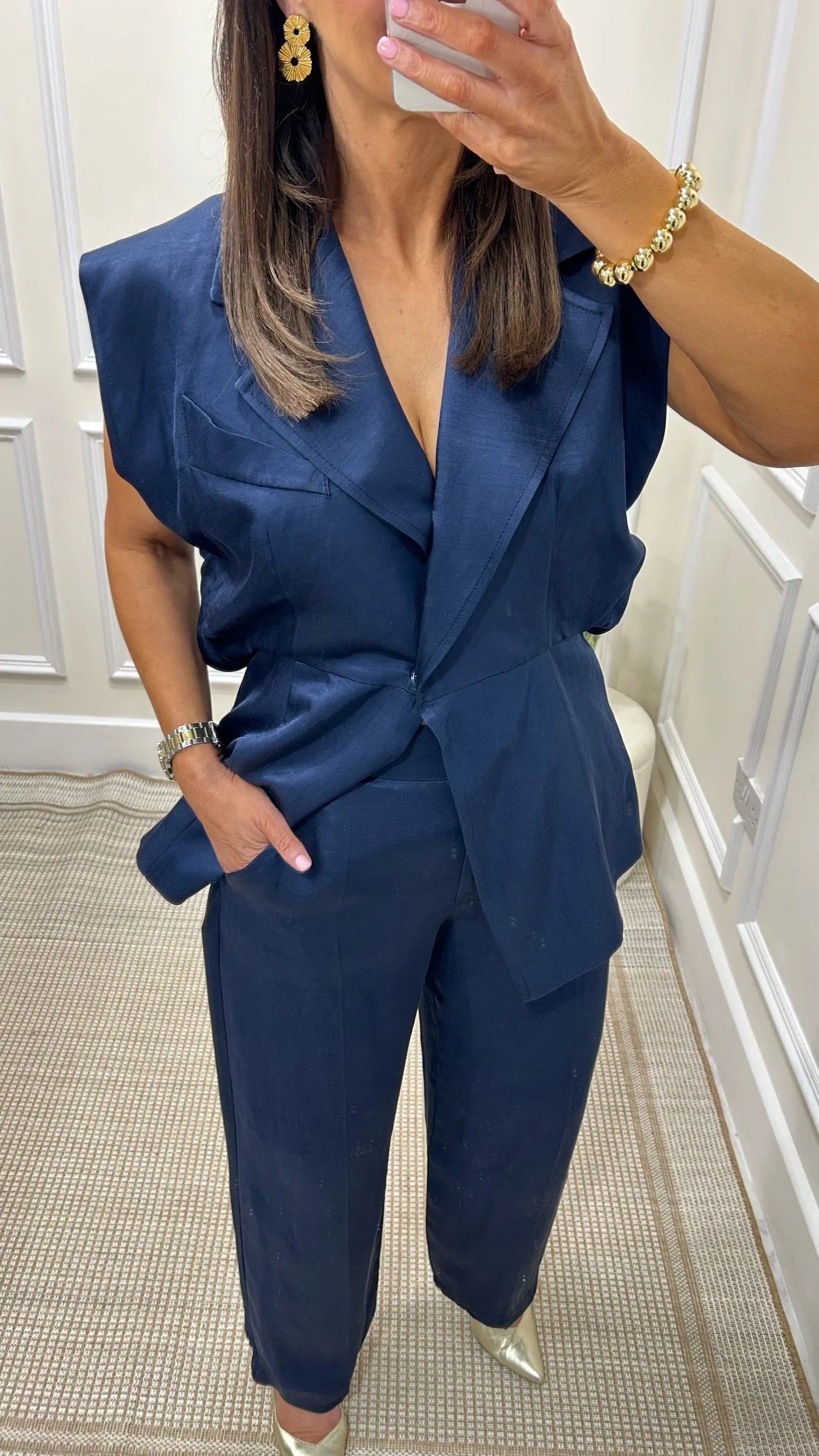 Amelia Navy Co Ord