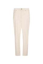 Vera Cream Corduroy Mom Trousers