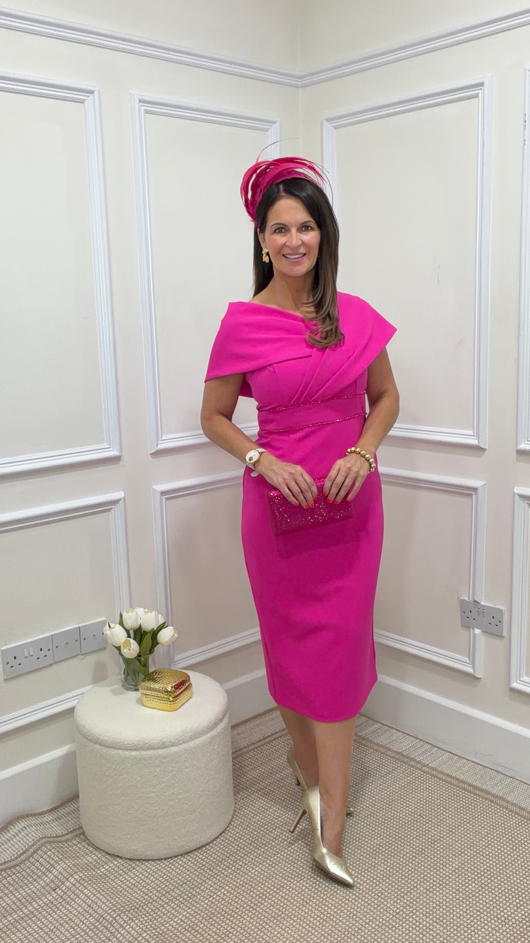 Simona Pink Dress