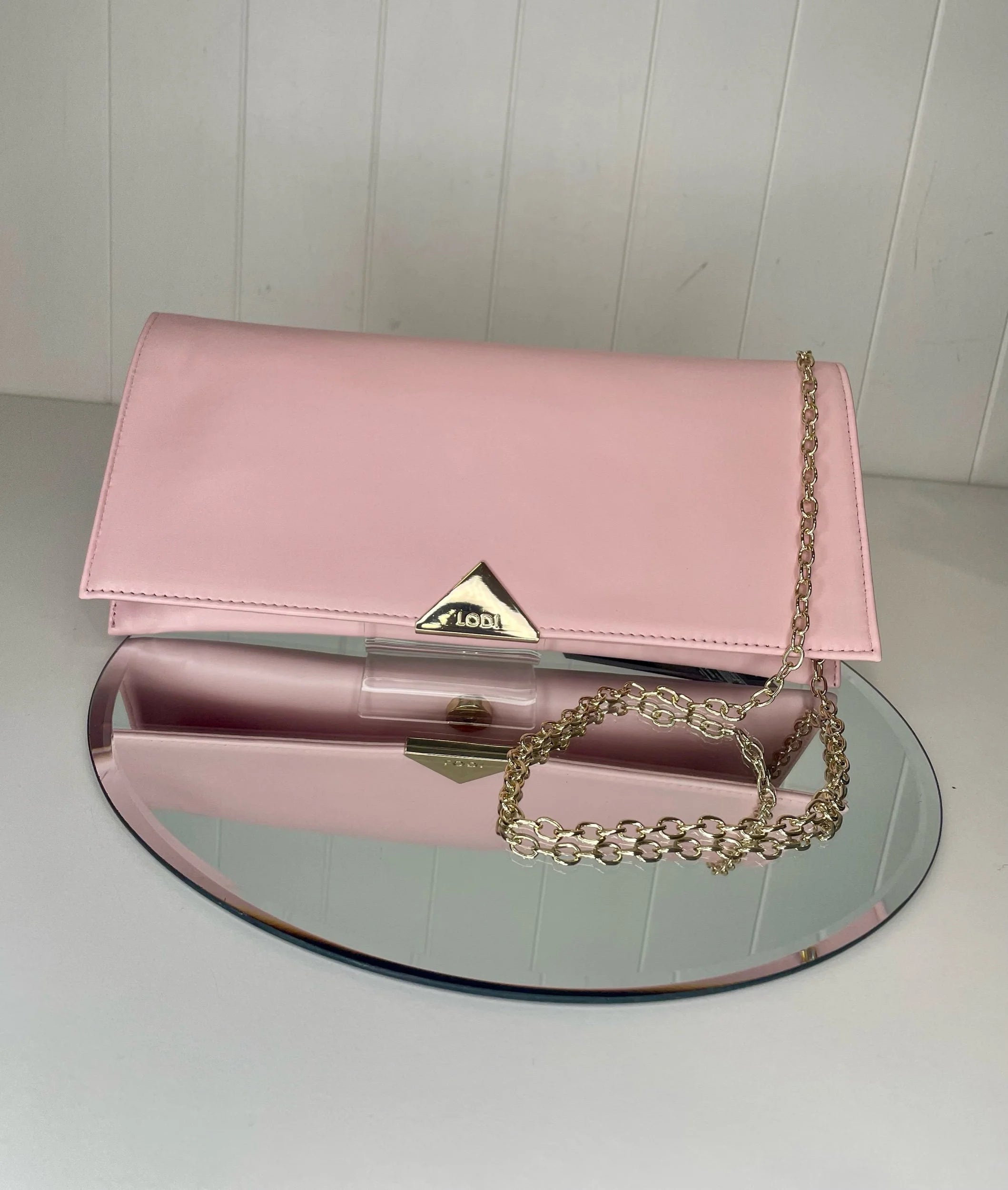 Lodi Vicky Blush Clutch