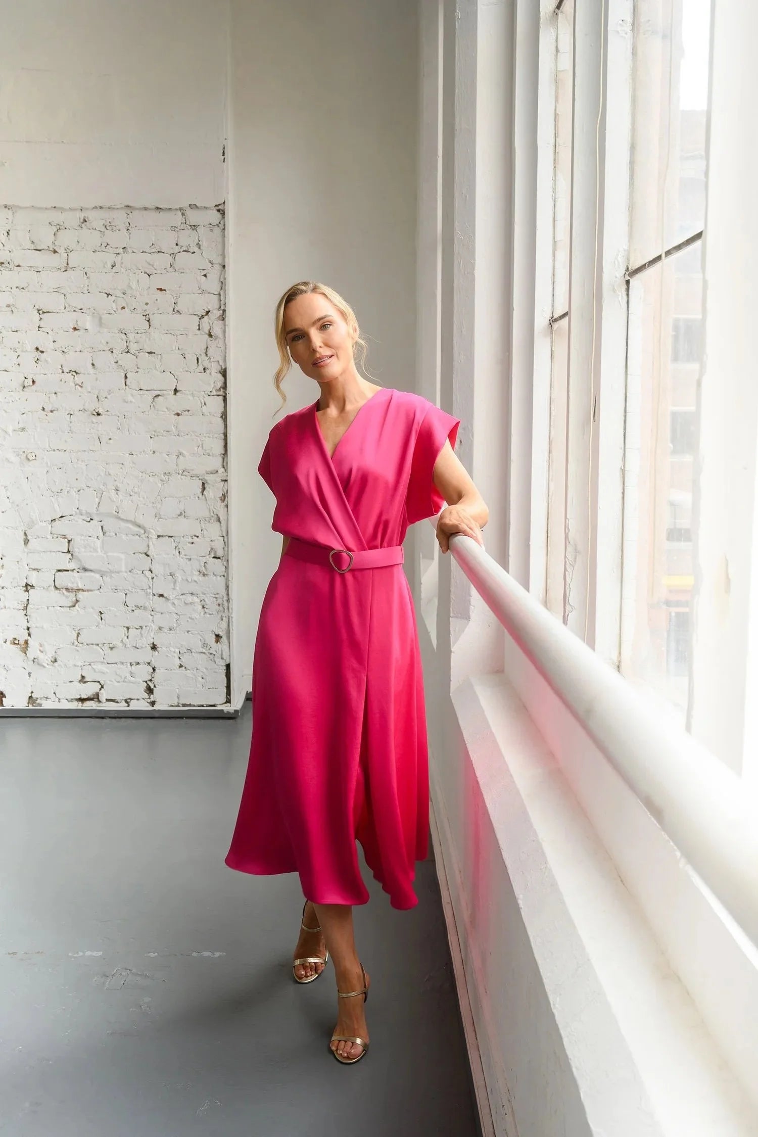 Calm Cerise Pink Dress
