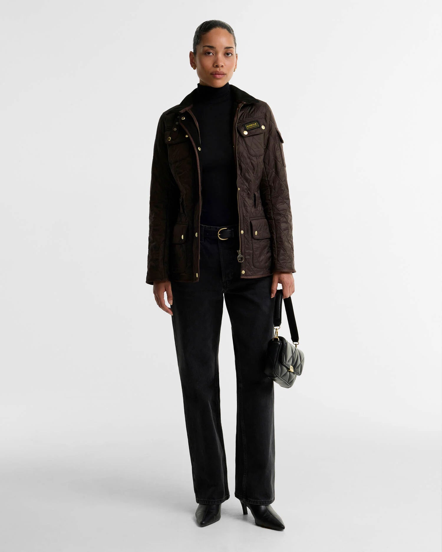 Barbour Truffle International Polarquilt Jacket
