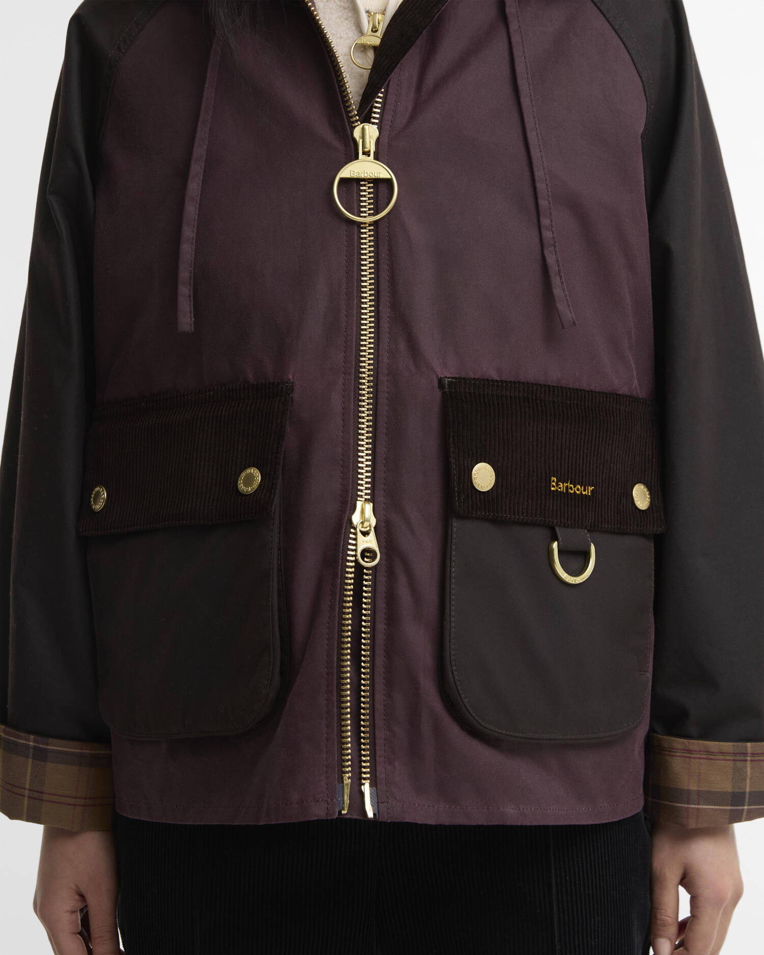 Barbour Rustic Carville Waxed Jacket