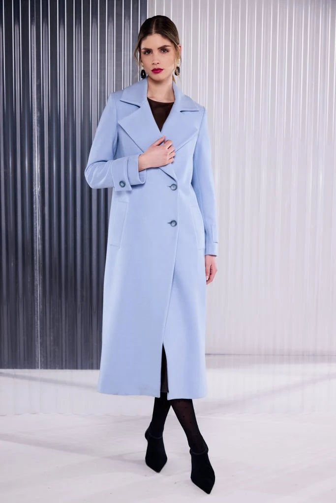 Elsa Powder Blue Coat