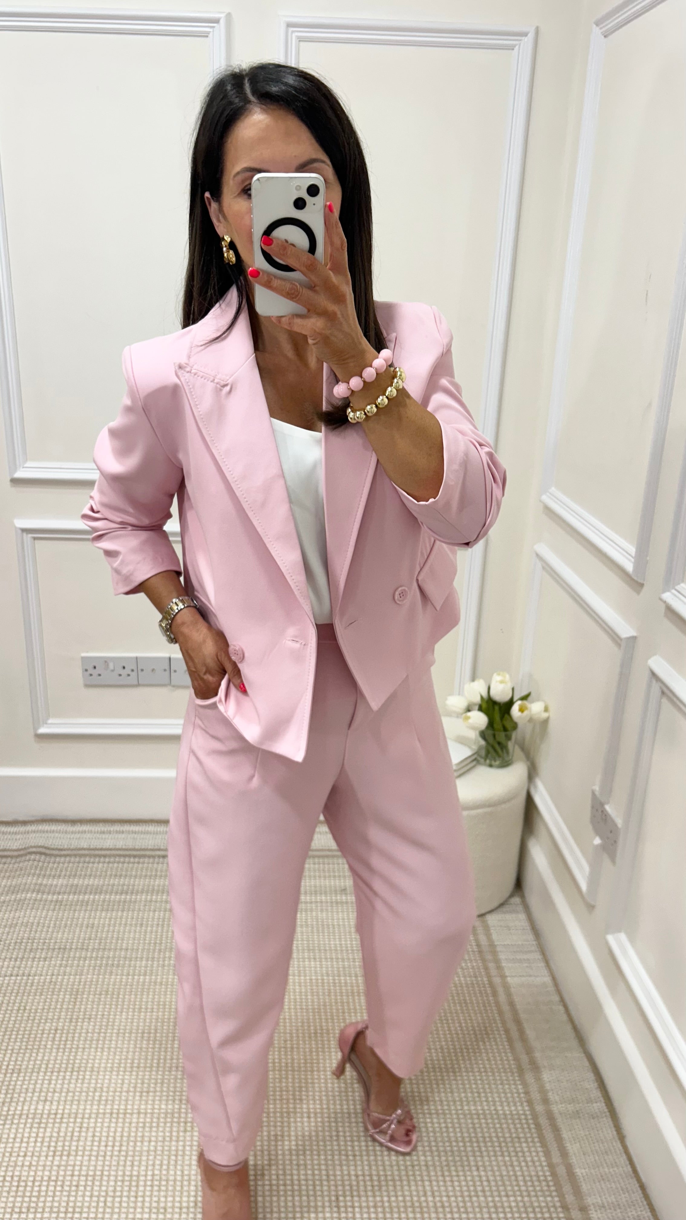Classy Baby Pink Co-ord