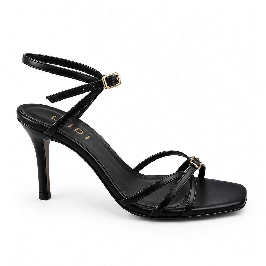 Lodi Salca Black Sandal High