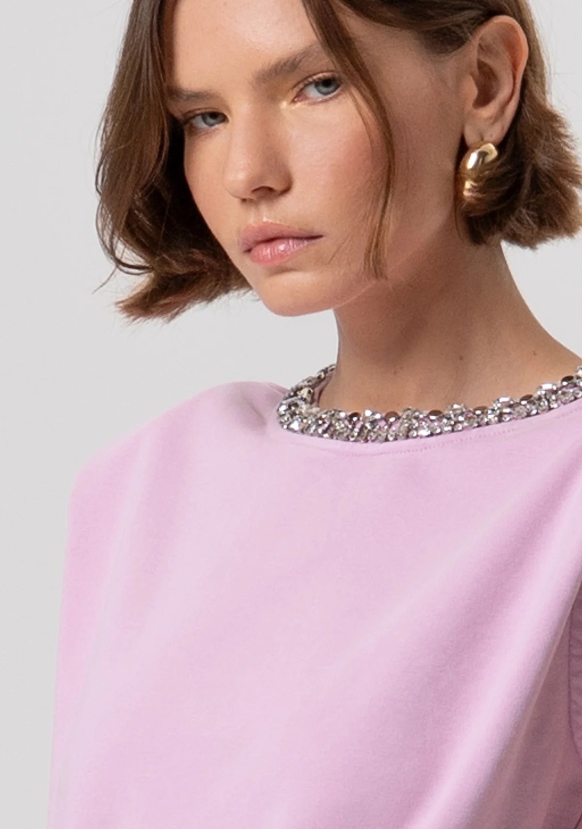 Star Pink Embelished Top