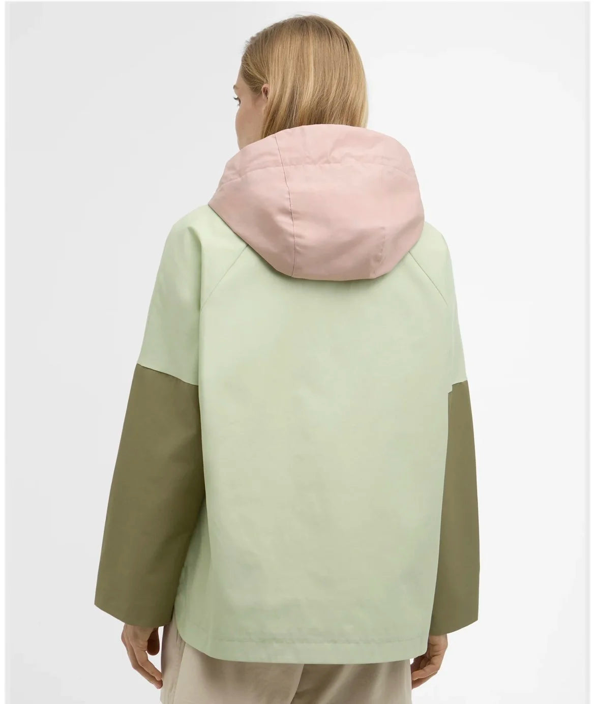 Barbour Bedafell Pink/Green Jacket