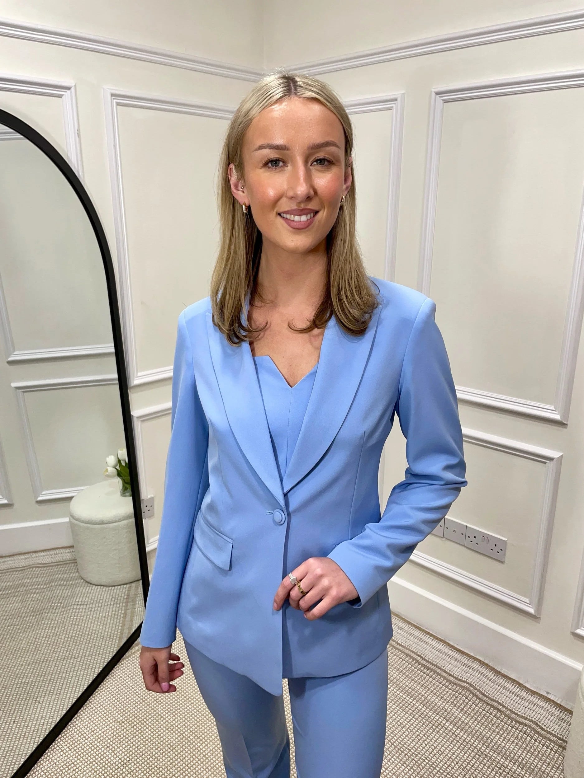 Sabrina Blue Blazer