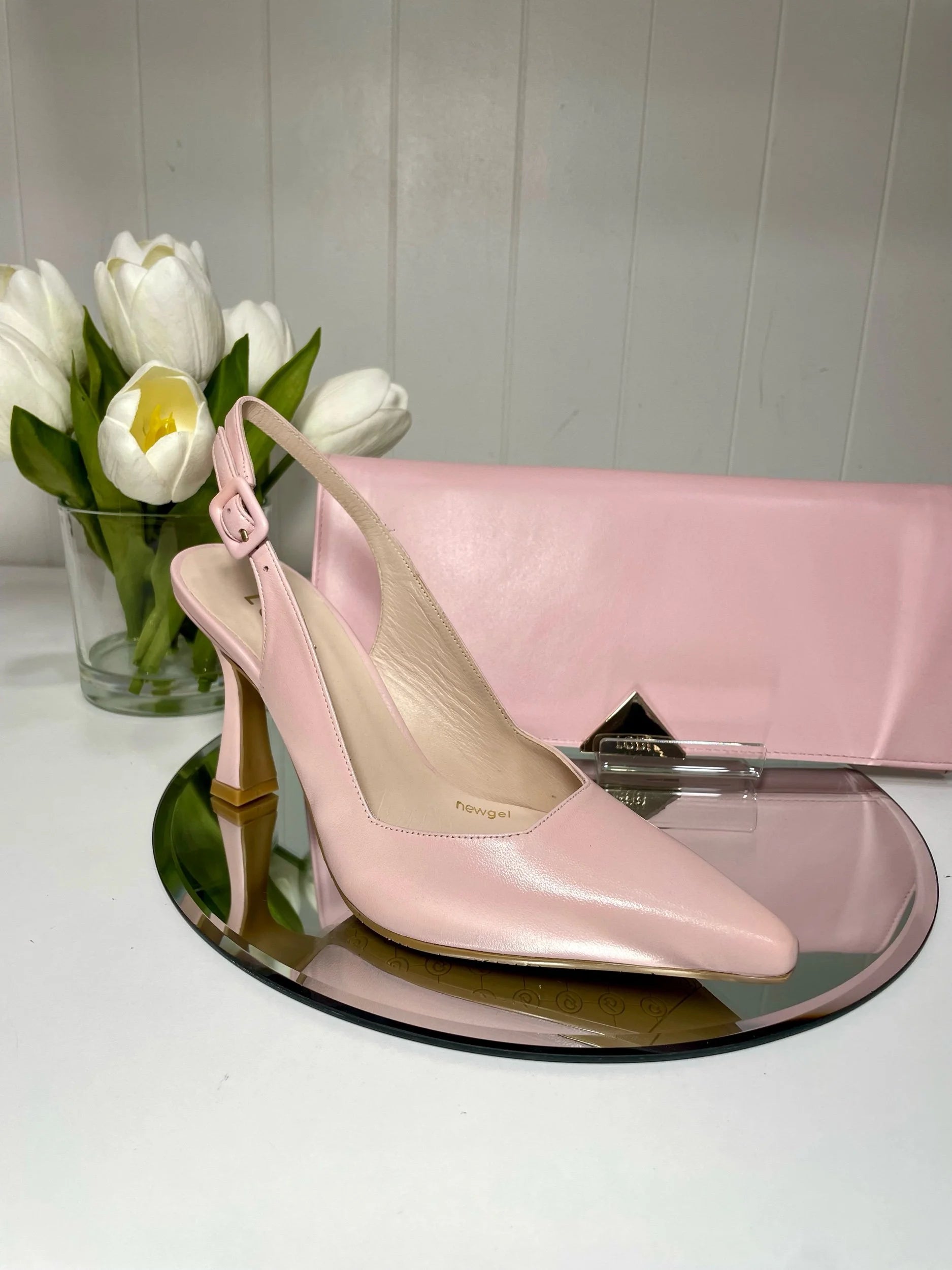 Lodi Modern Blush Pink Slingback
