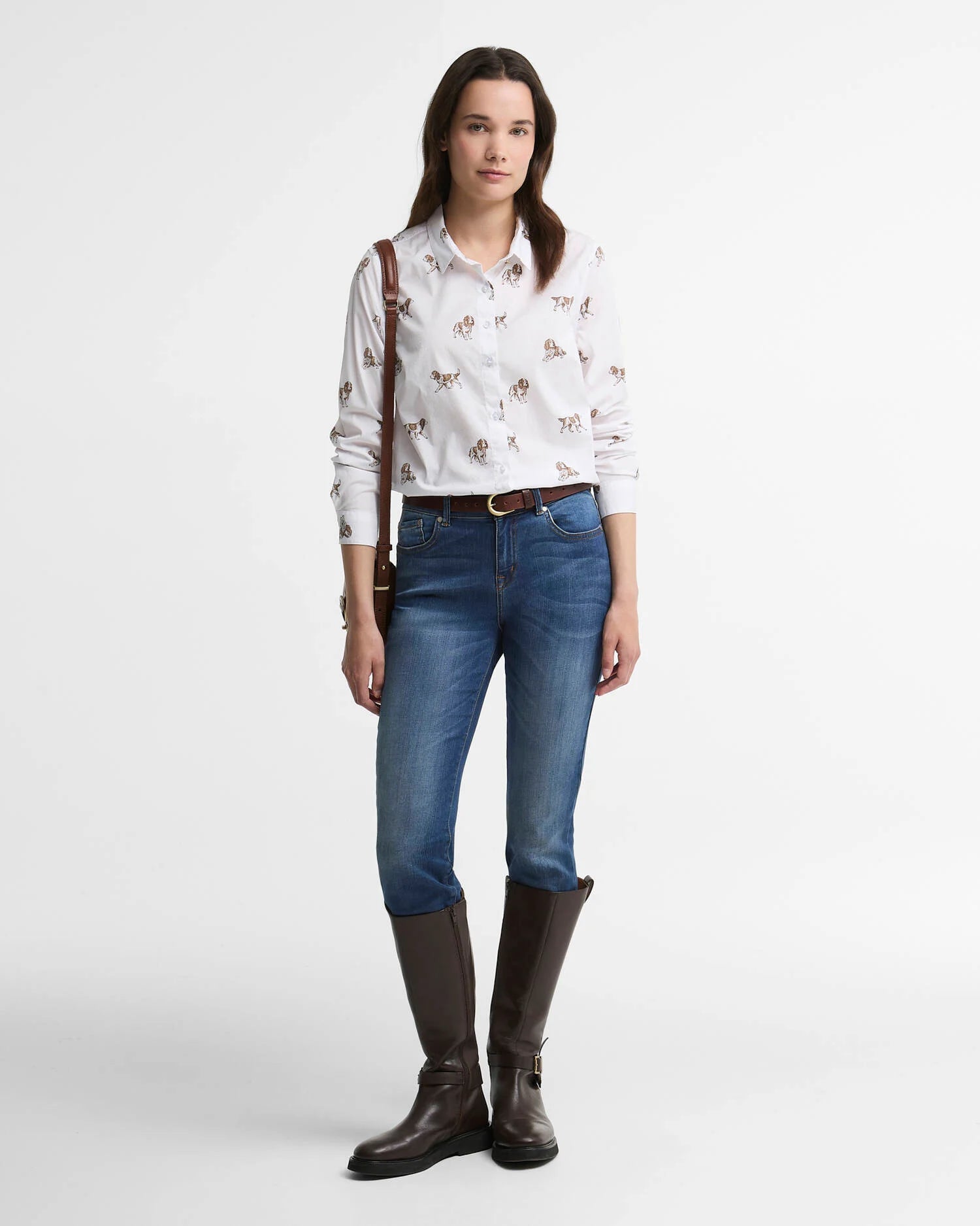 Barbour Brambles Tailored Multi-Dog Shirt