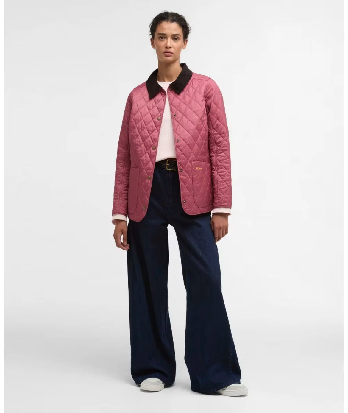 Barbour Annandale Raspberry Quilted Jacket