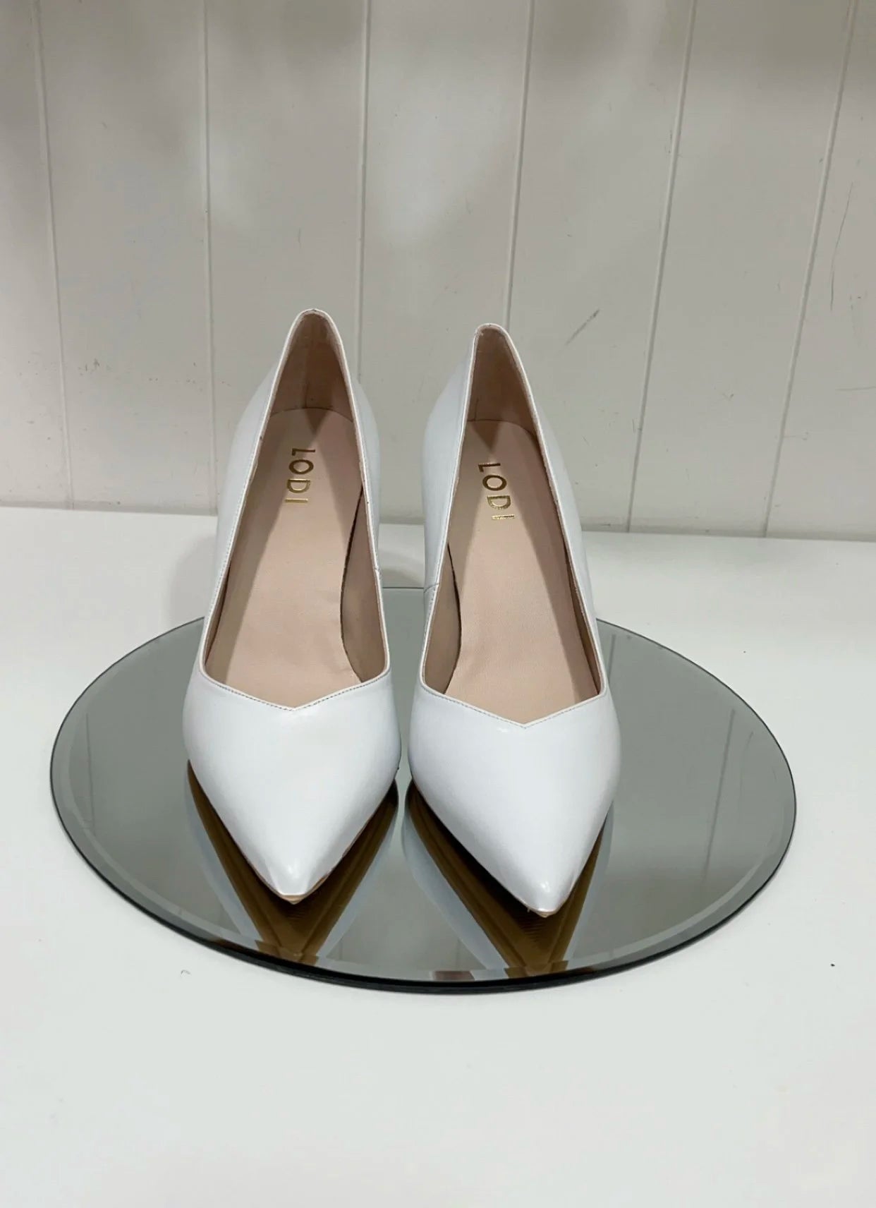 Lodi White Rabot Shoes