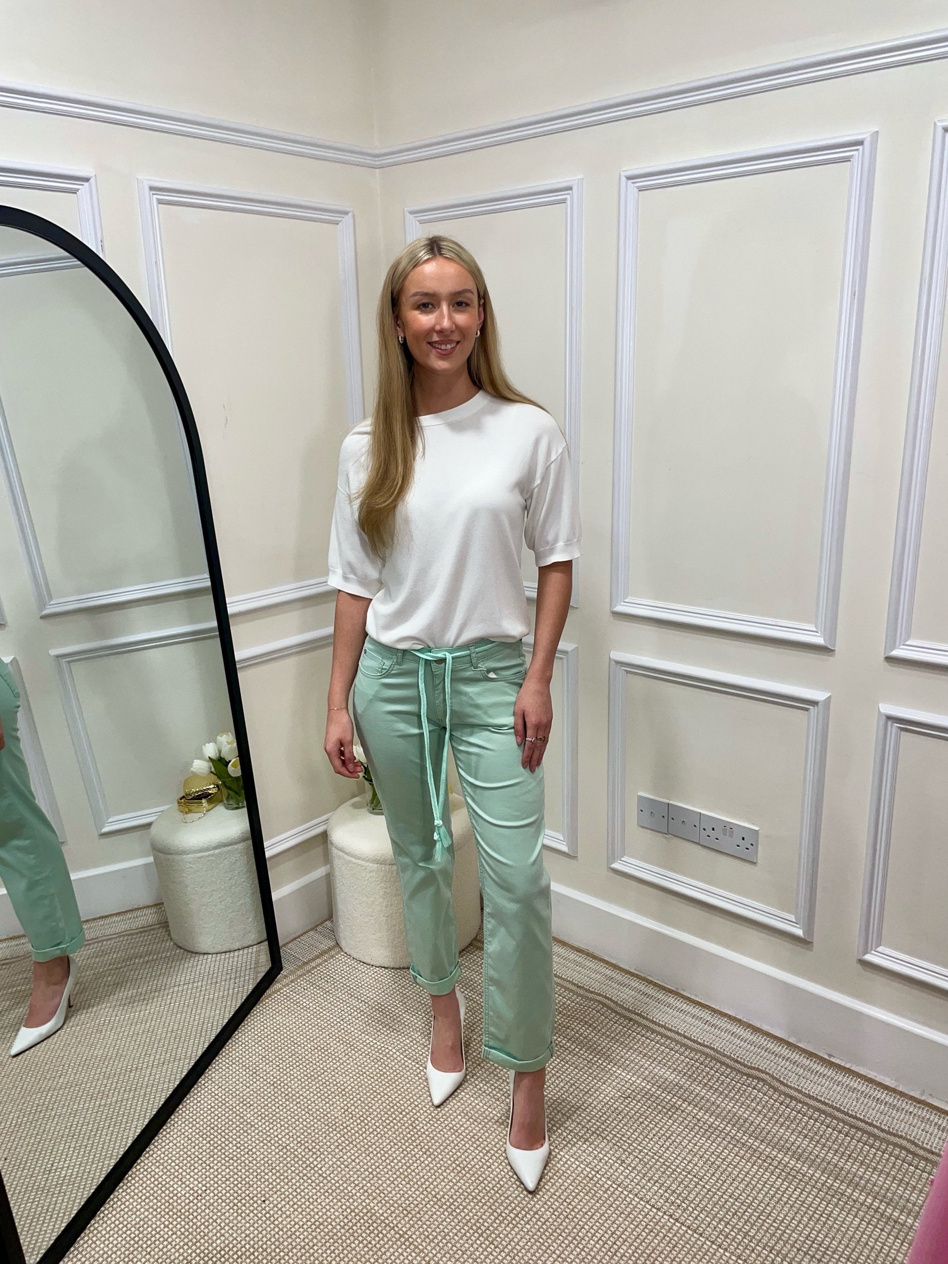 Tori Mint Jeans