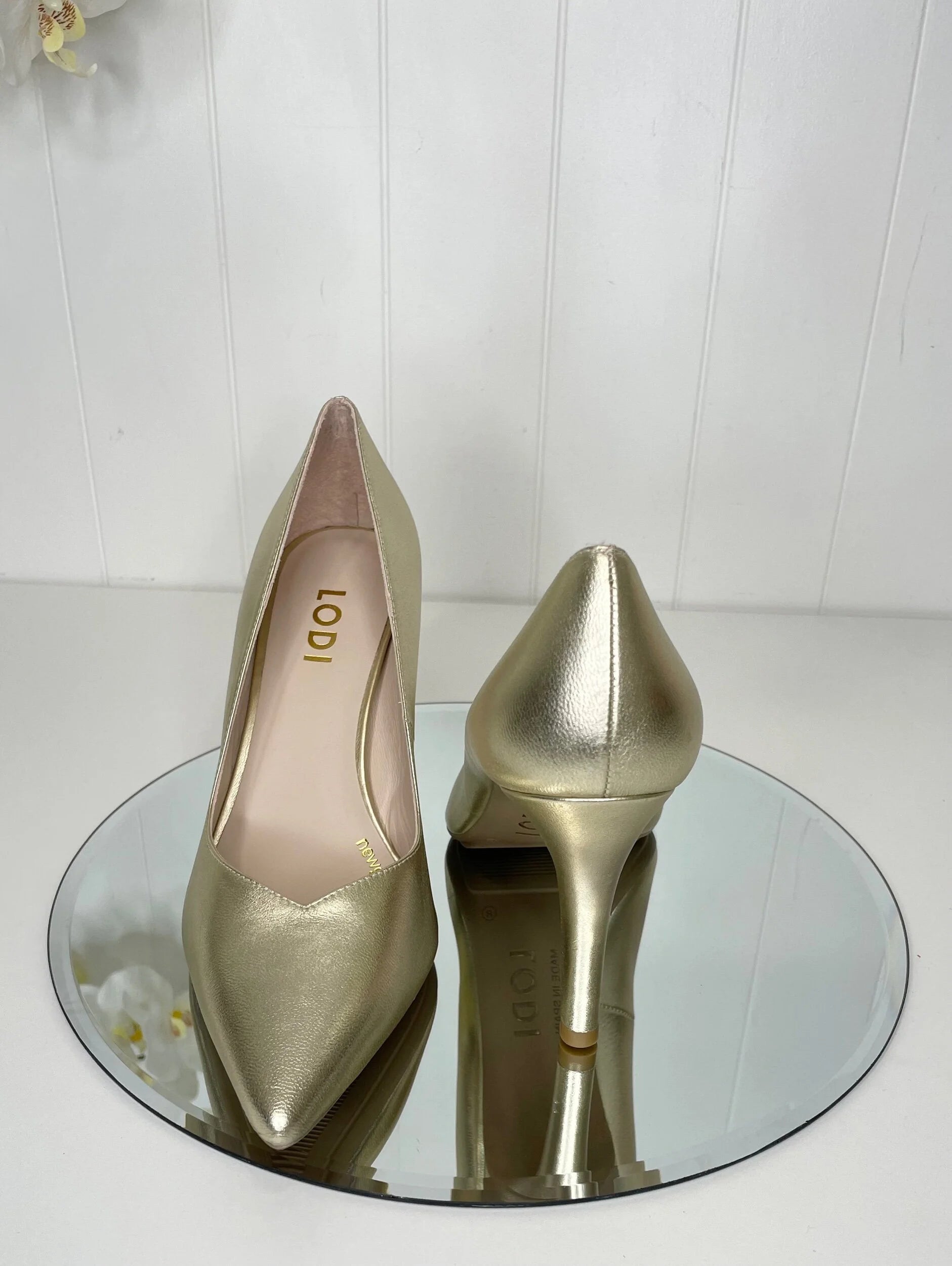 Lodi Rabot High Heel Gold Court