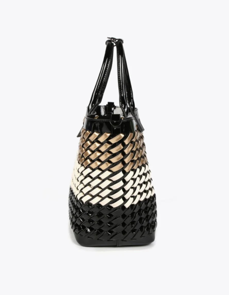 Bianca Woven Tote Bag