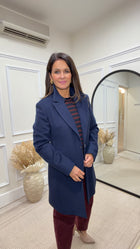 Sandra Navy Coat
