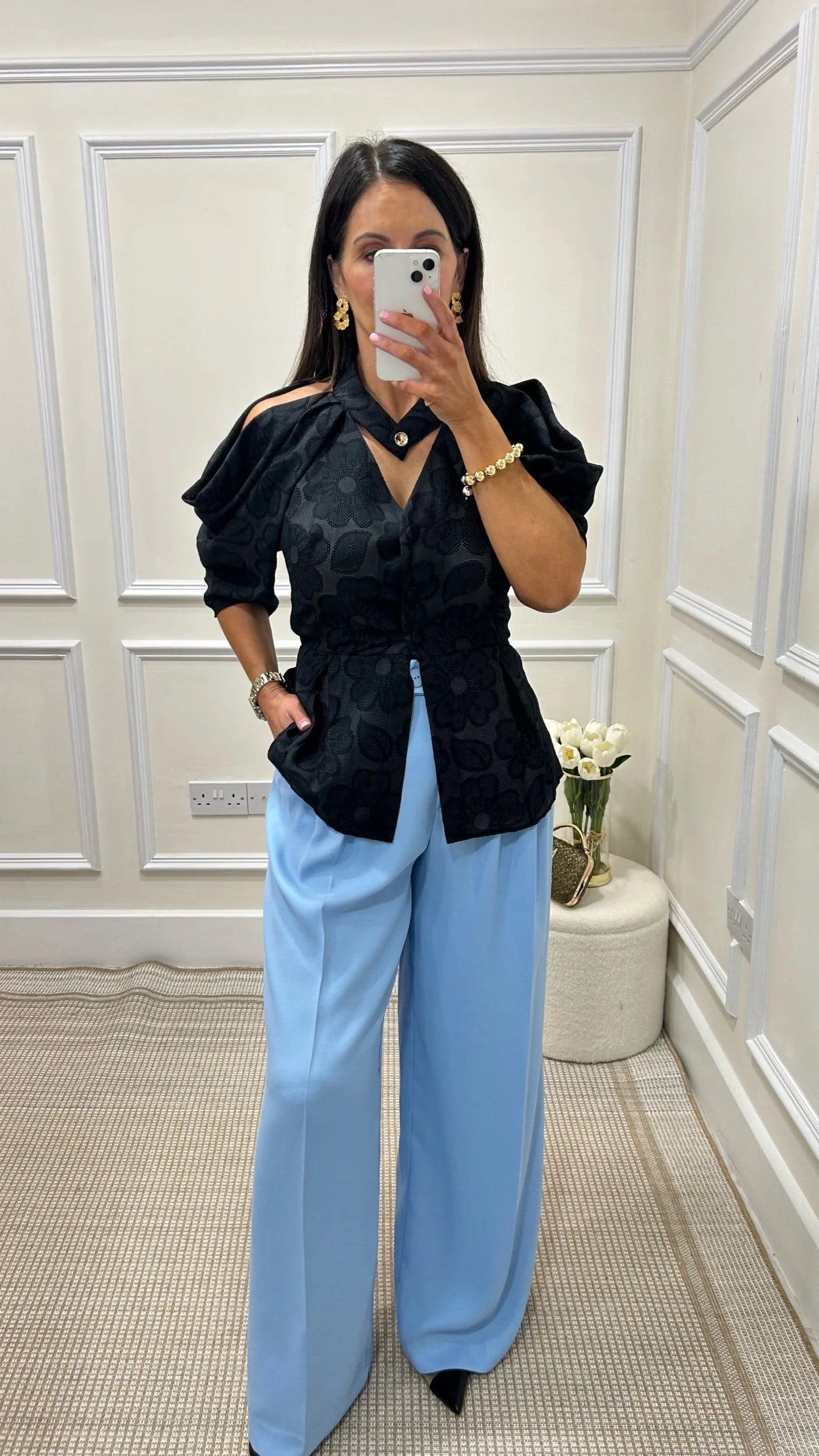 Emily Blue Trousers