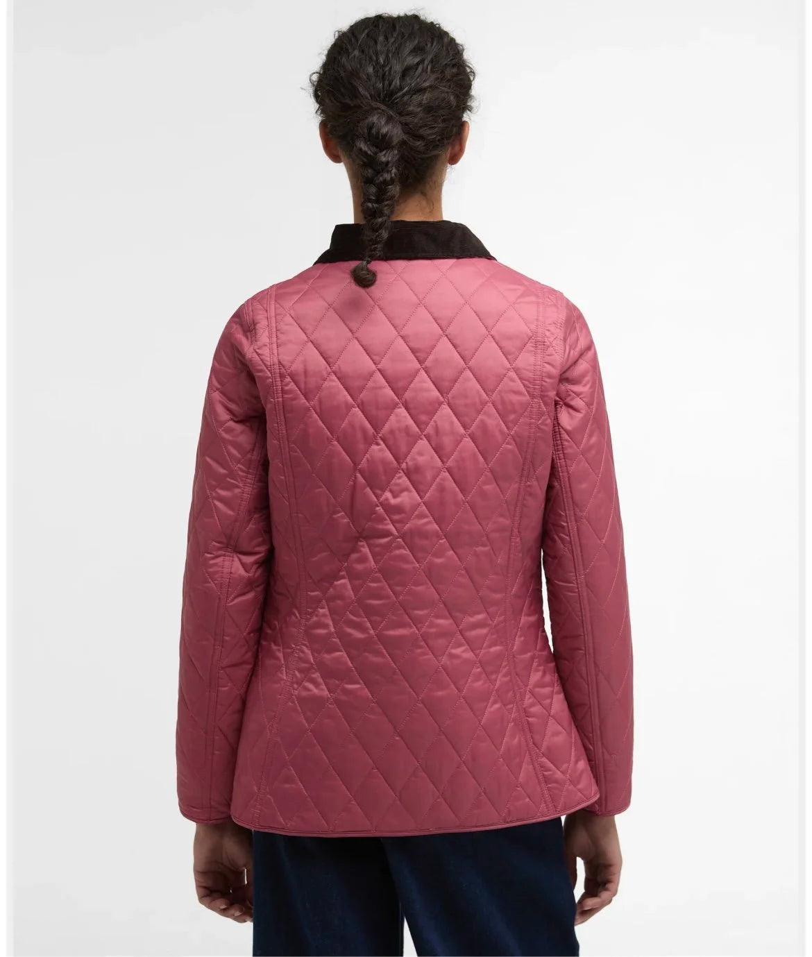 Barbour Annandale Raspberry Quilted Jacket