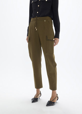 Hunter Khaki Green Cargo Trouser