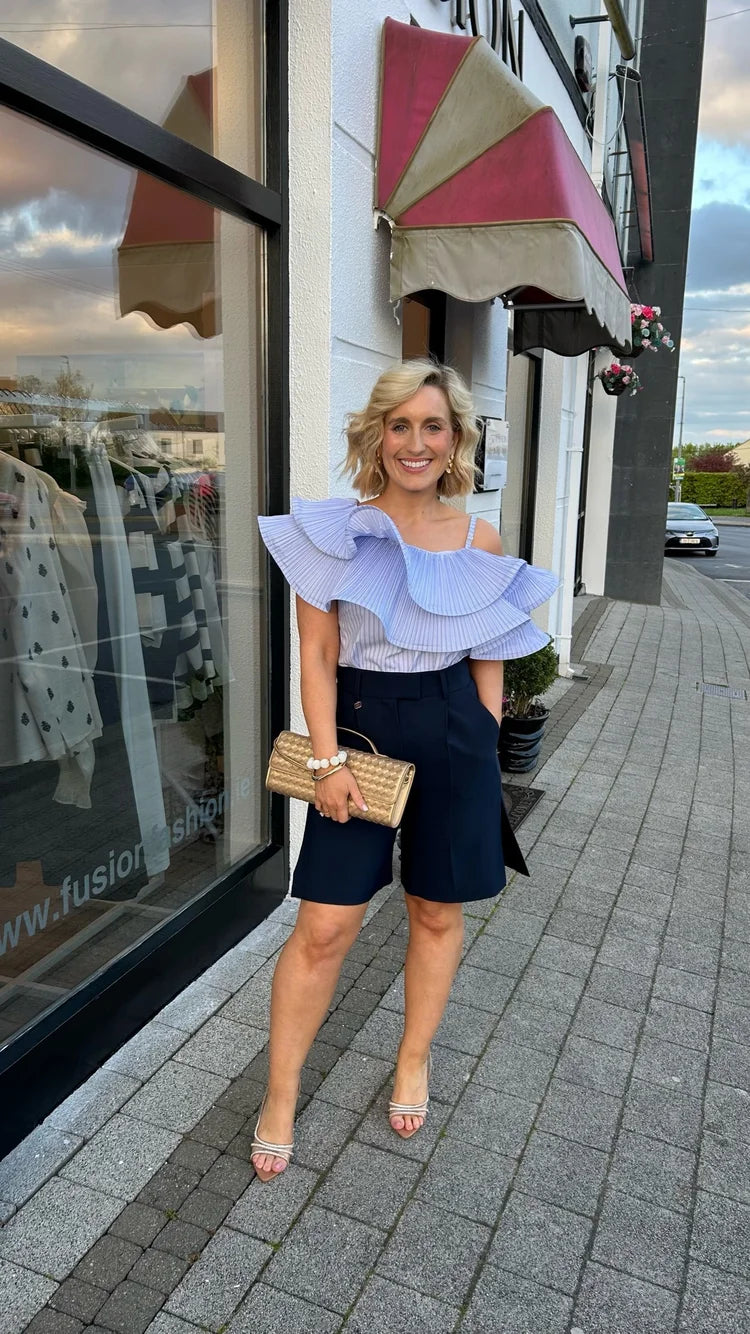 Kelly Navy Blue Shorts