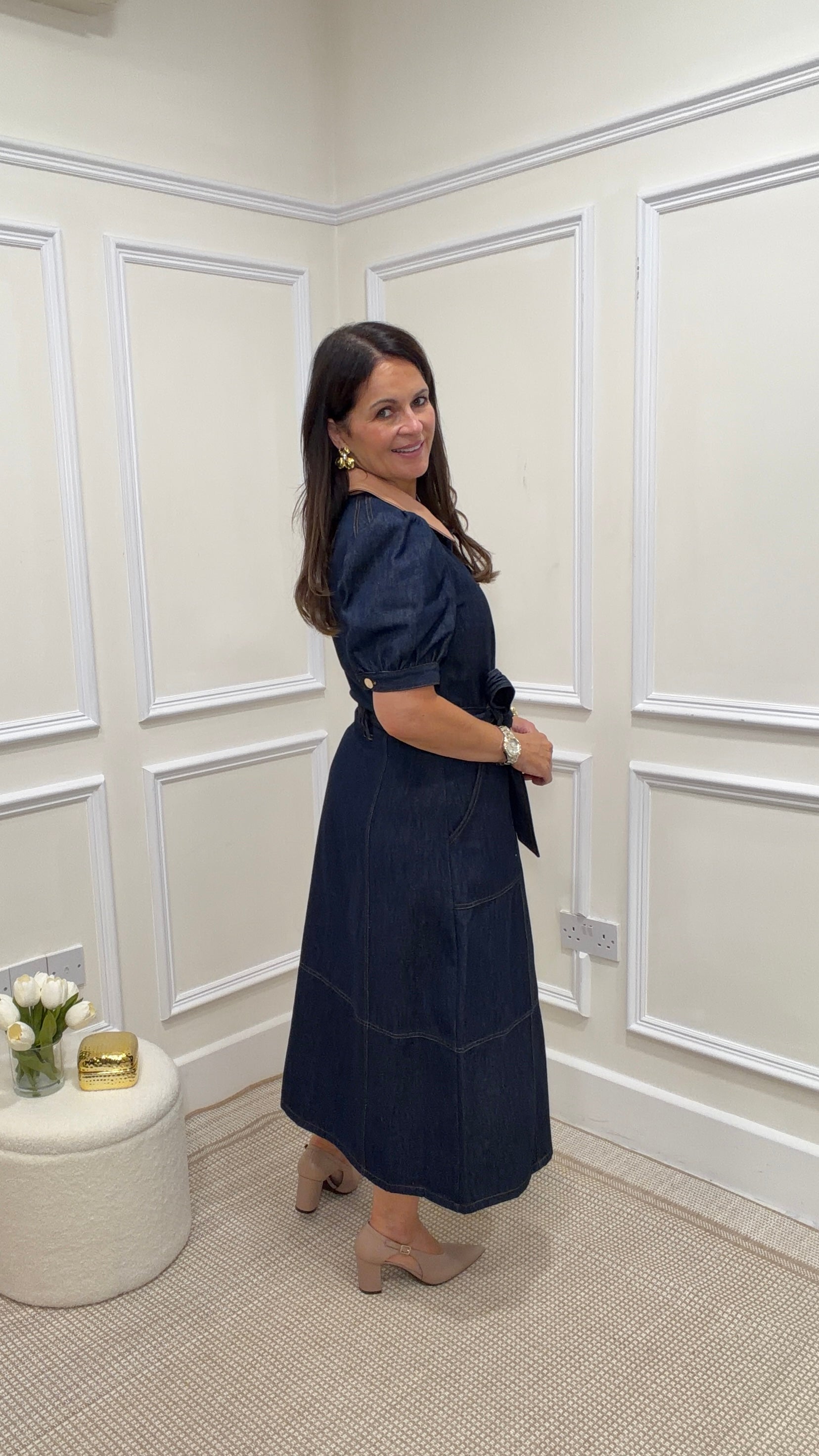 Ivy Denim Shirt Dress