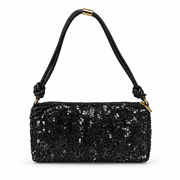 Jazz Black Sequin Bag