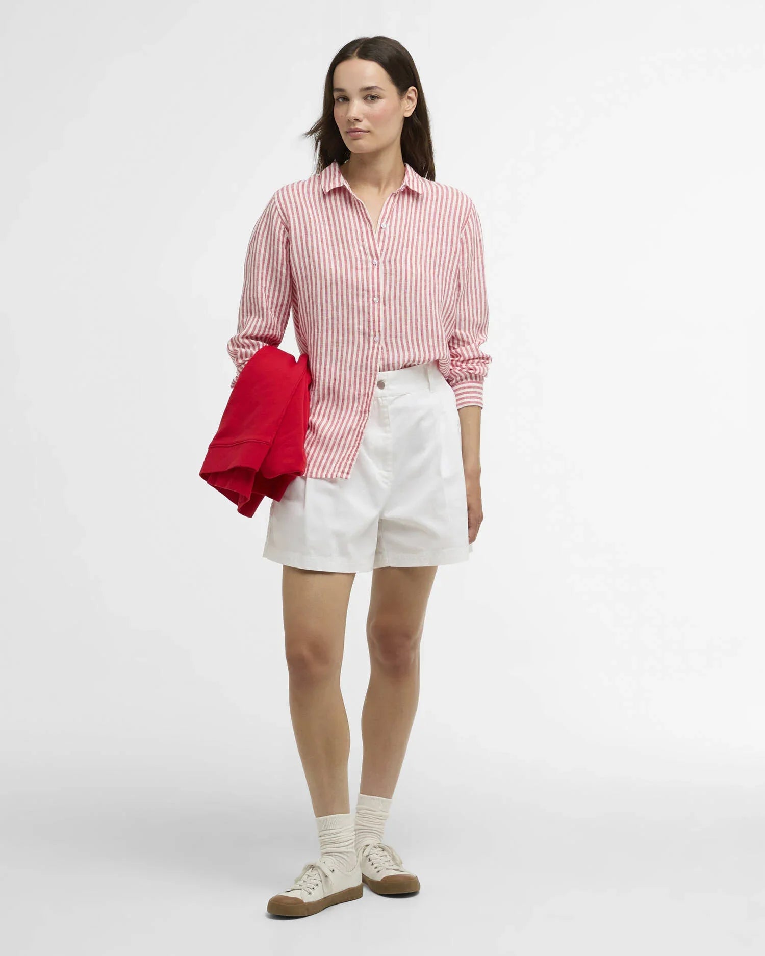 Barbour Fern White Shorts