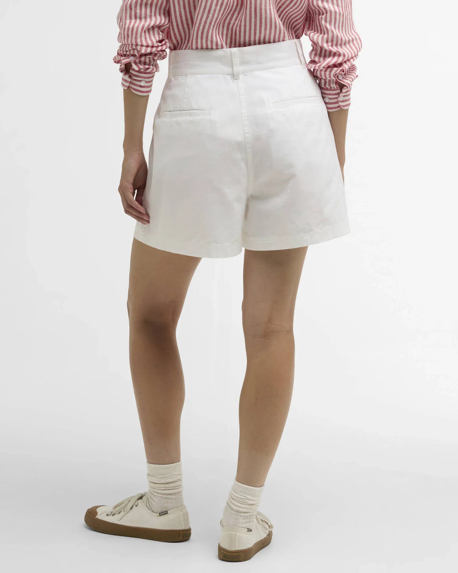 Barbour Fern White Shorts