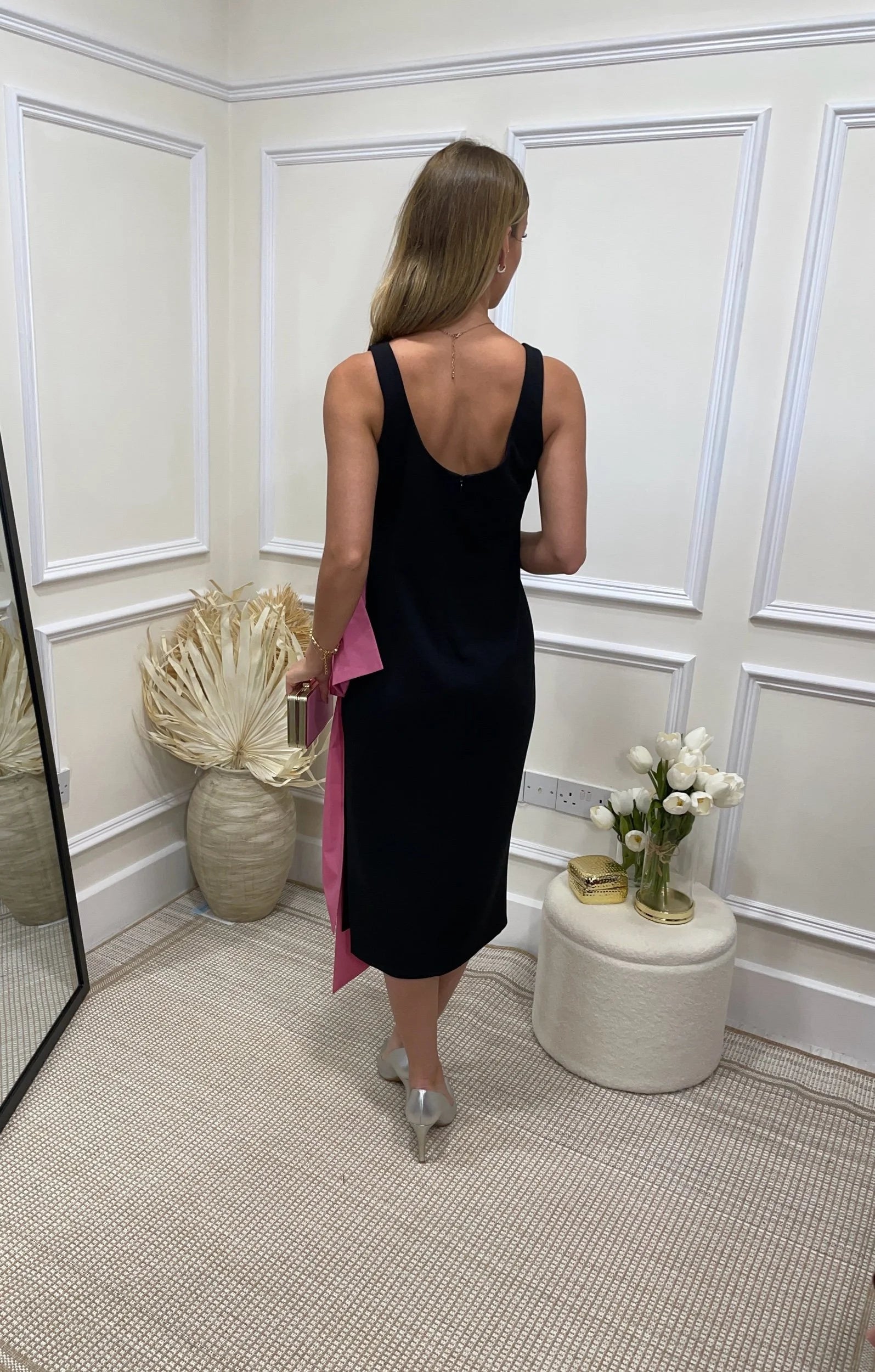 Emma Pink Bow Dress & Jacket