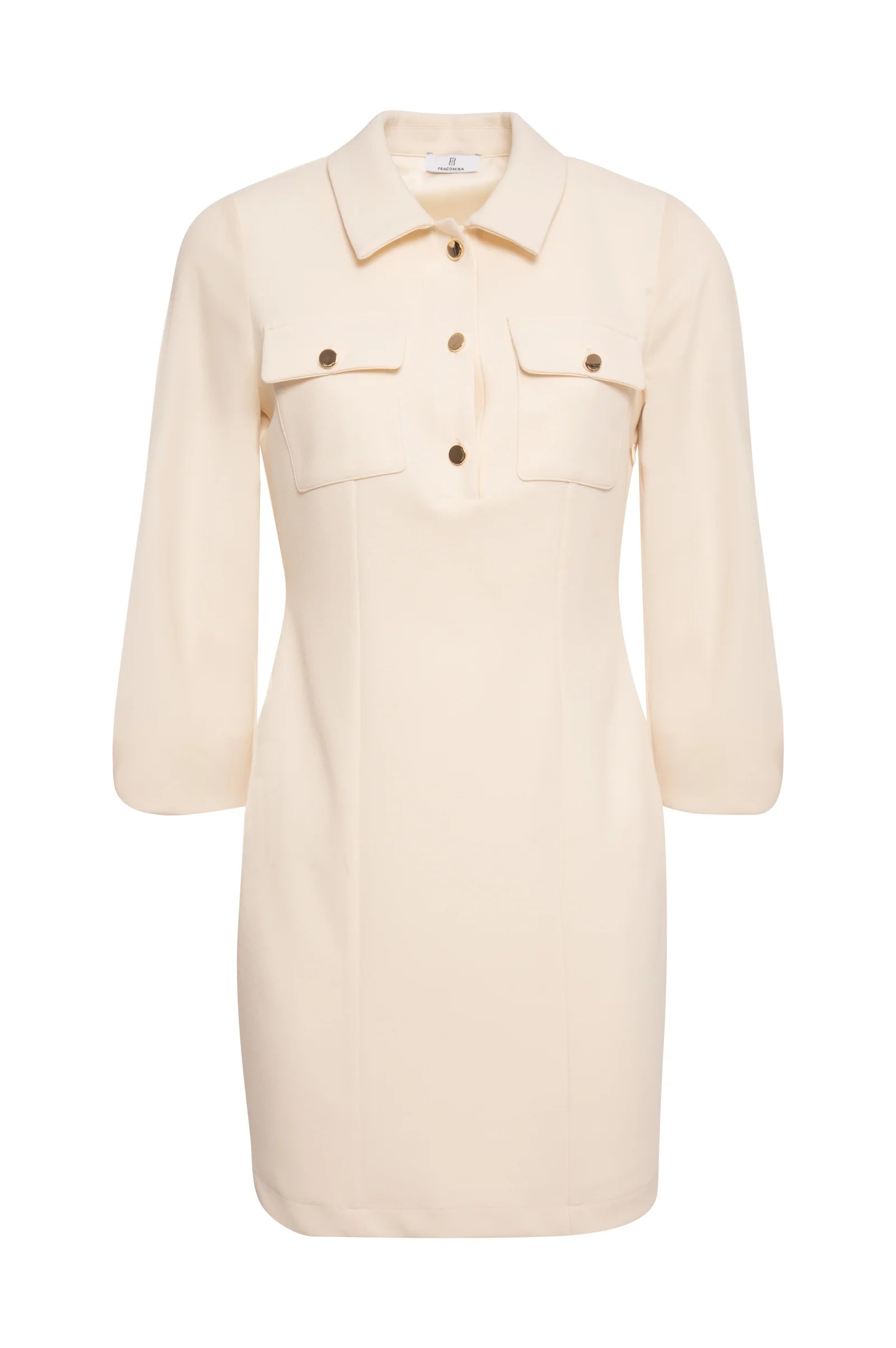 Kate Cream Shirt Dress