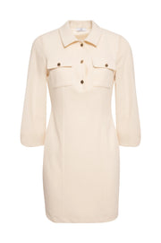 Kate Cream Shirt Dress