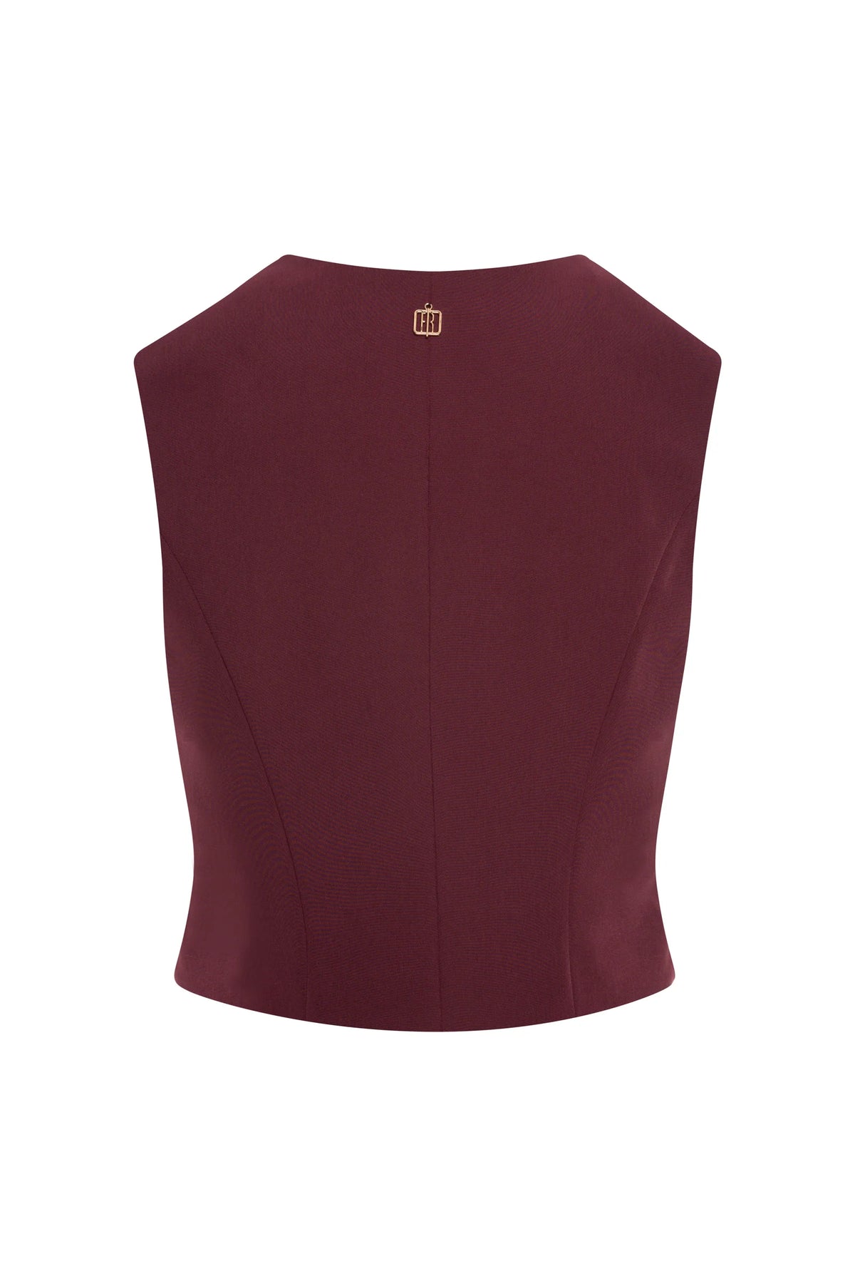 Erica Burgundy Waistcoat