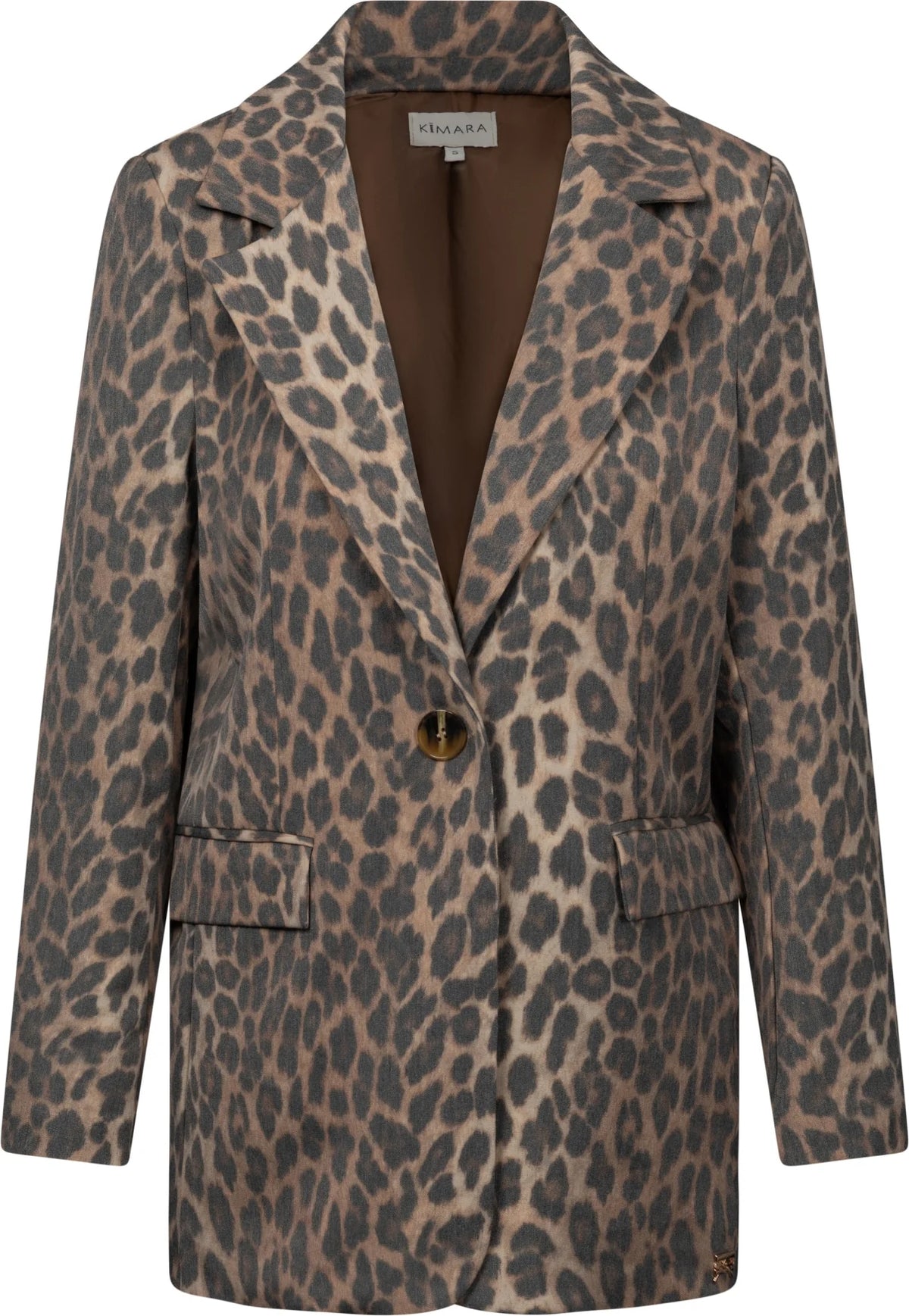 Hazel Leopard Blazer