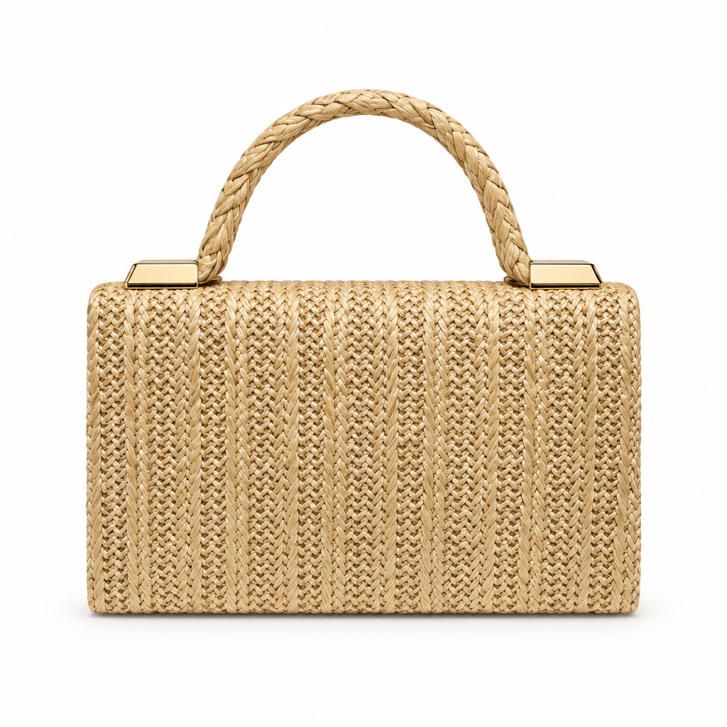 Amalfi Beige Clutch Handbag