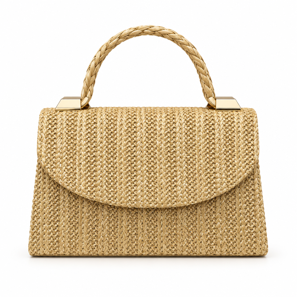 Amalfi Beige Clutch Handbag