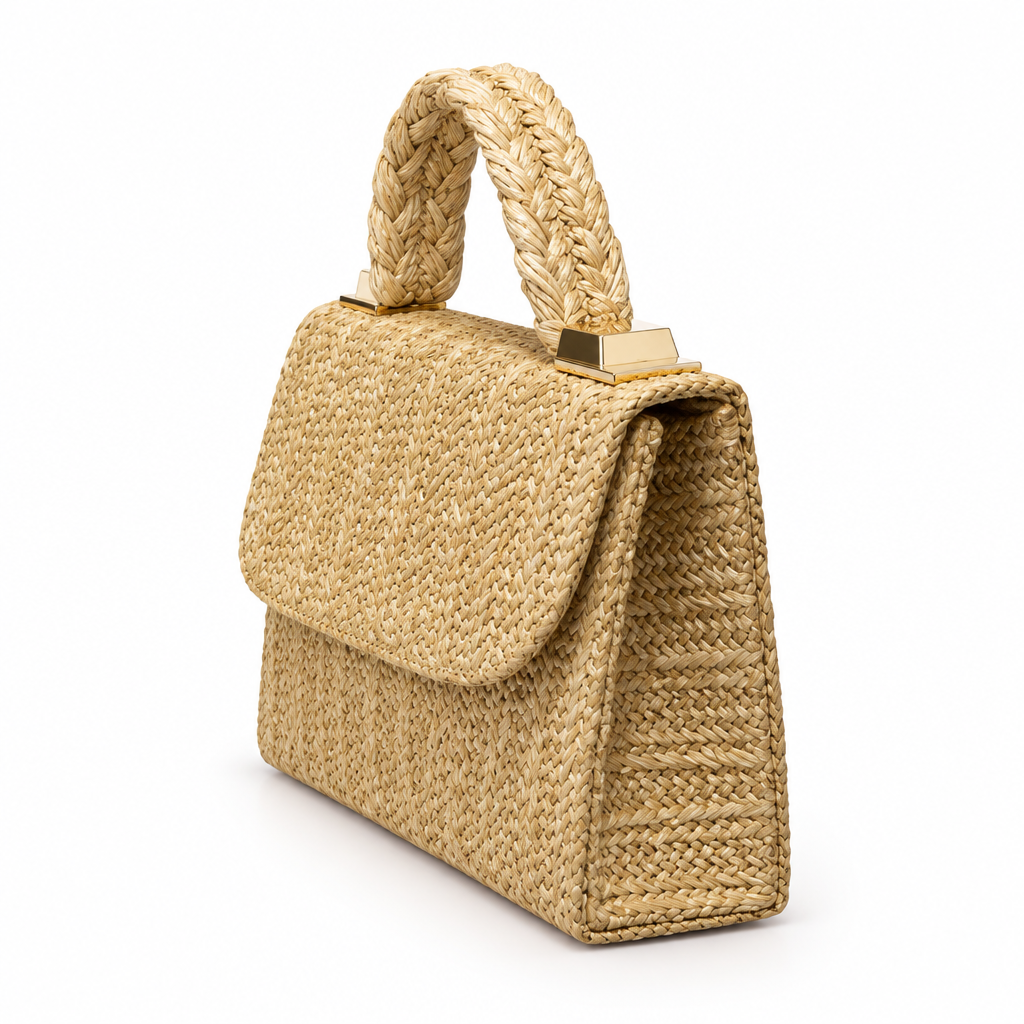 Amalfi Beige Clutch Handbag