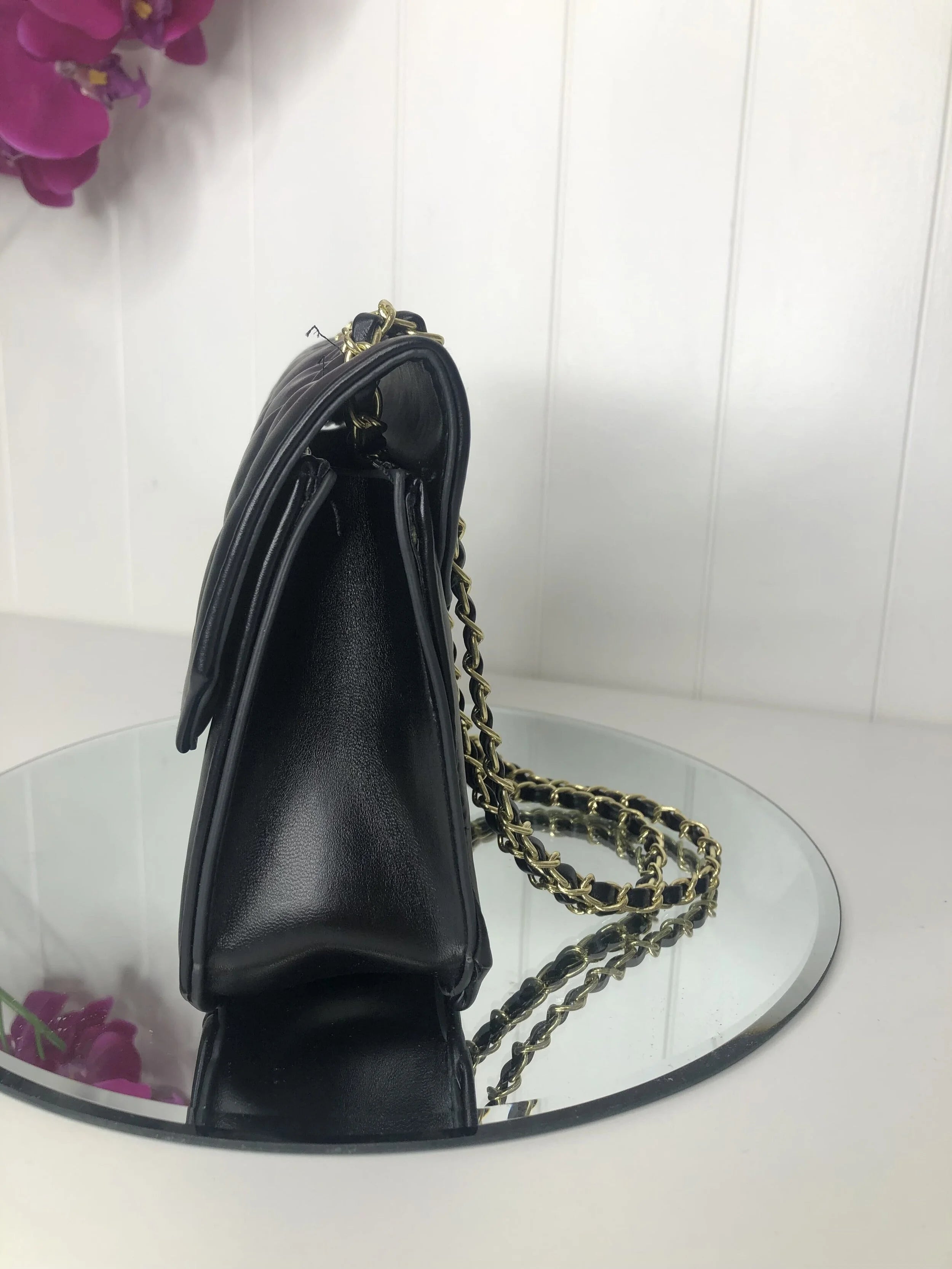 GiGi Quilted Bag Black