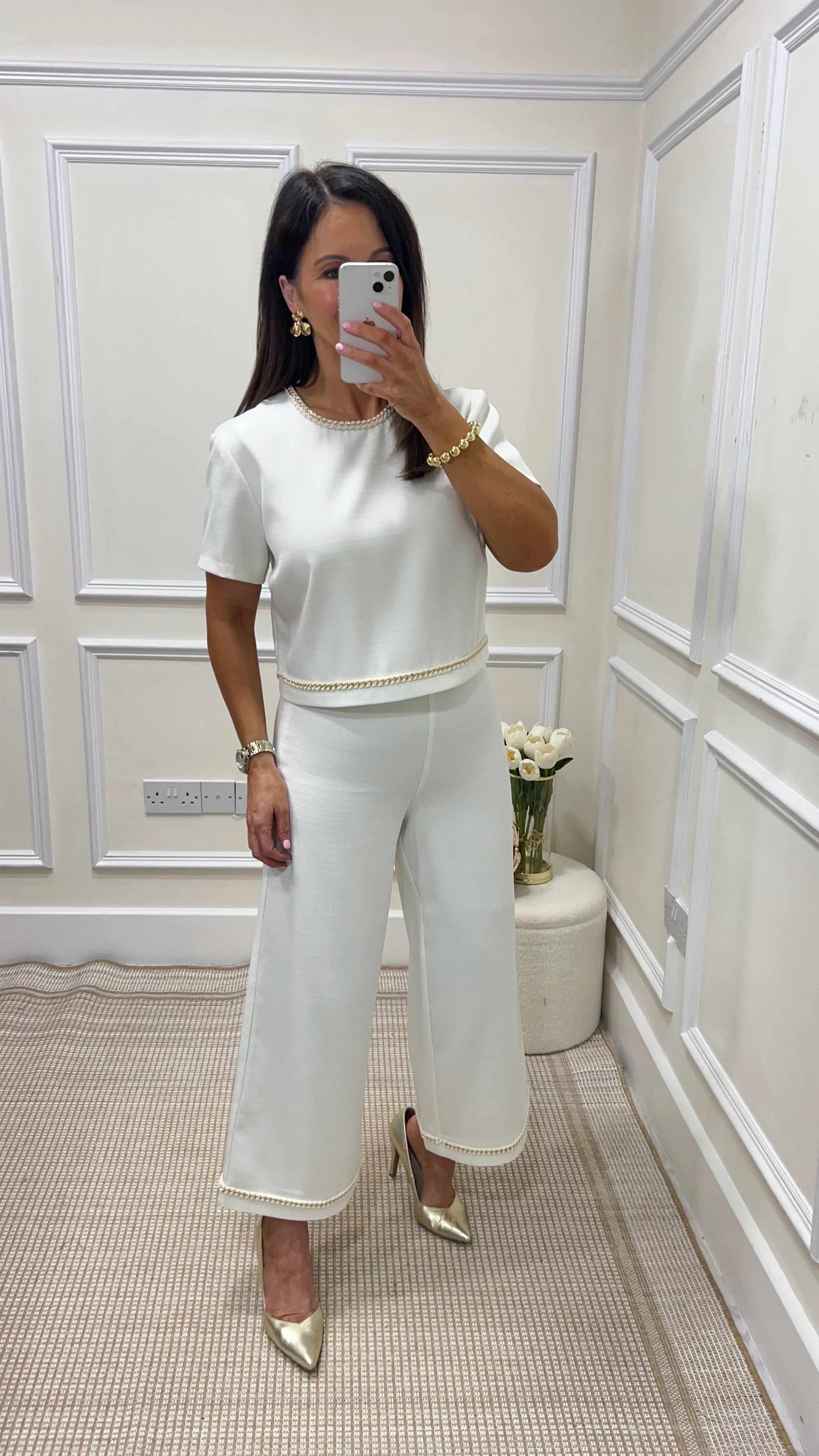 Missy Cream Co-Ord