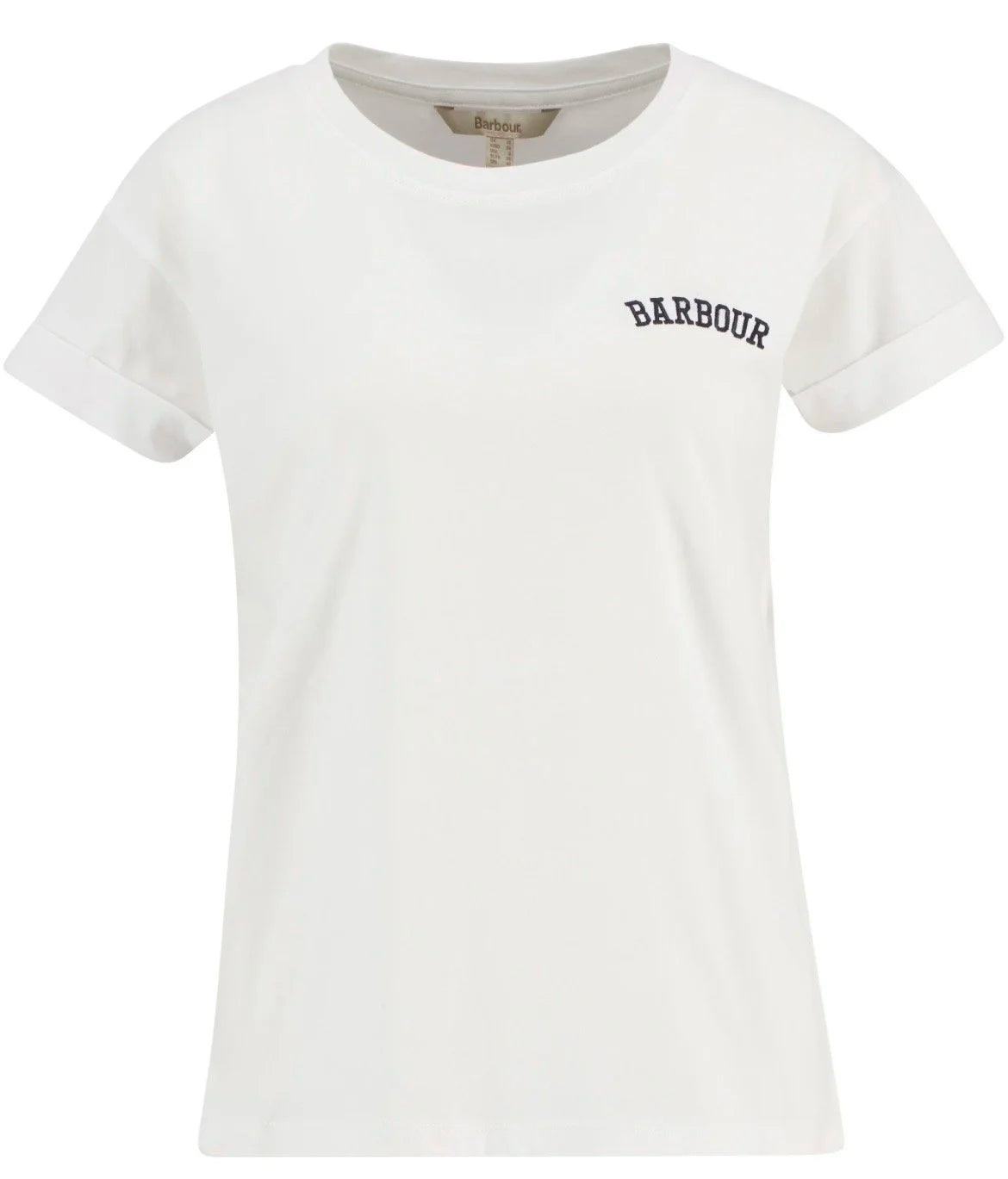 Barbour Bede White T-Shirt