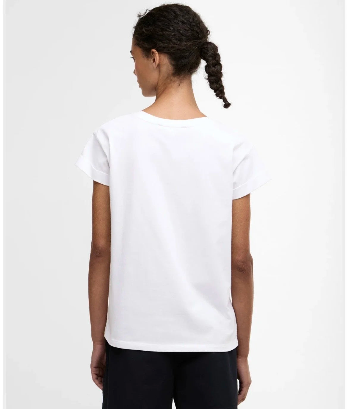 Barbour Bede White T-Shirt