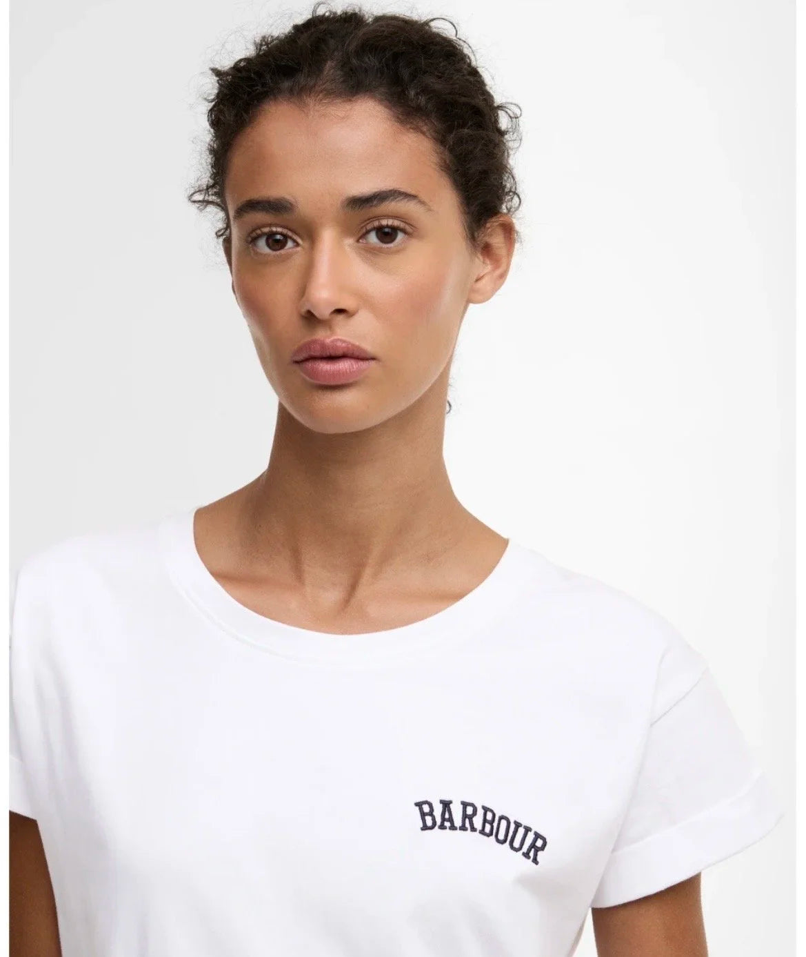 Barbour Bede White T-Shirt