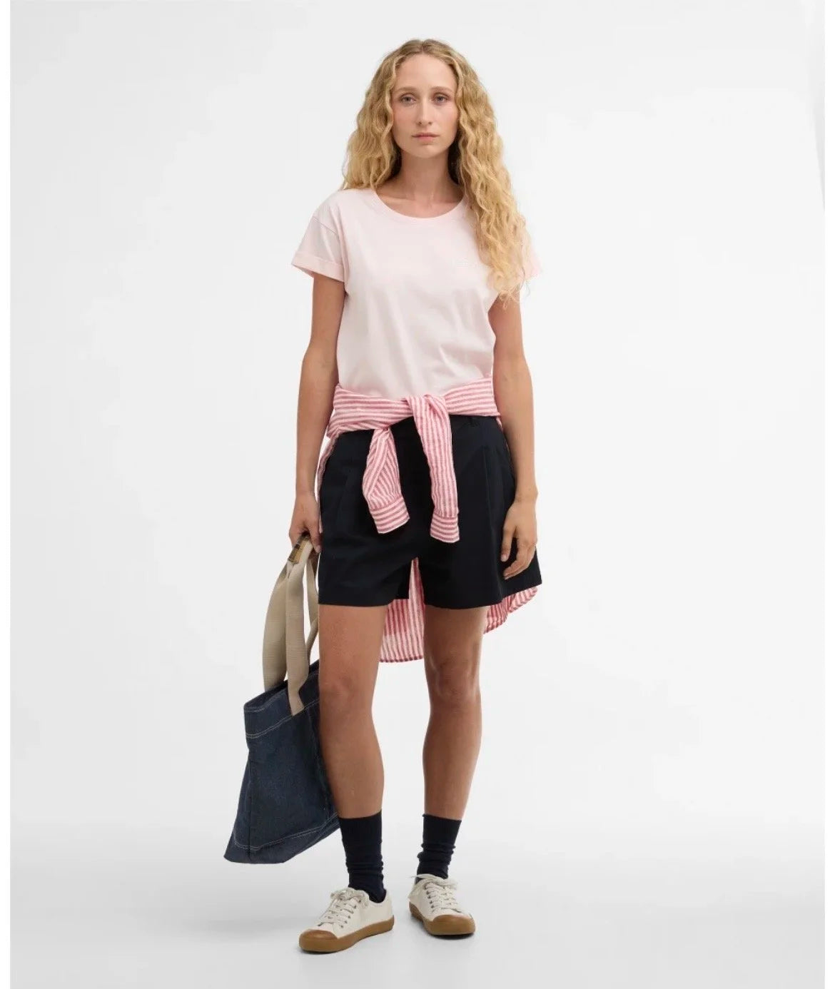 Barbour Bede Pink T-Shirt