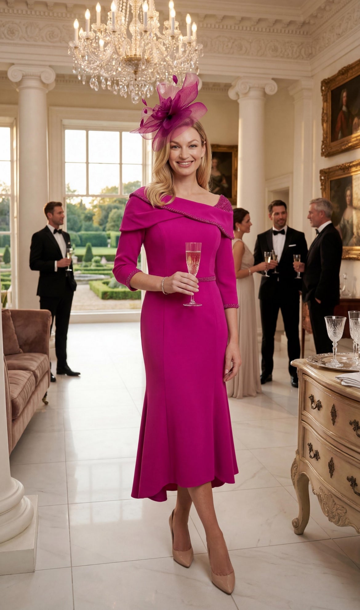 Victoria Plum Pink Dress