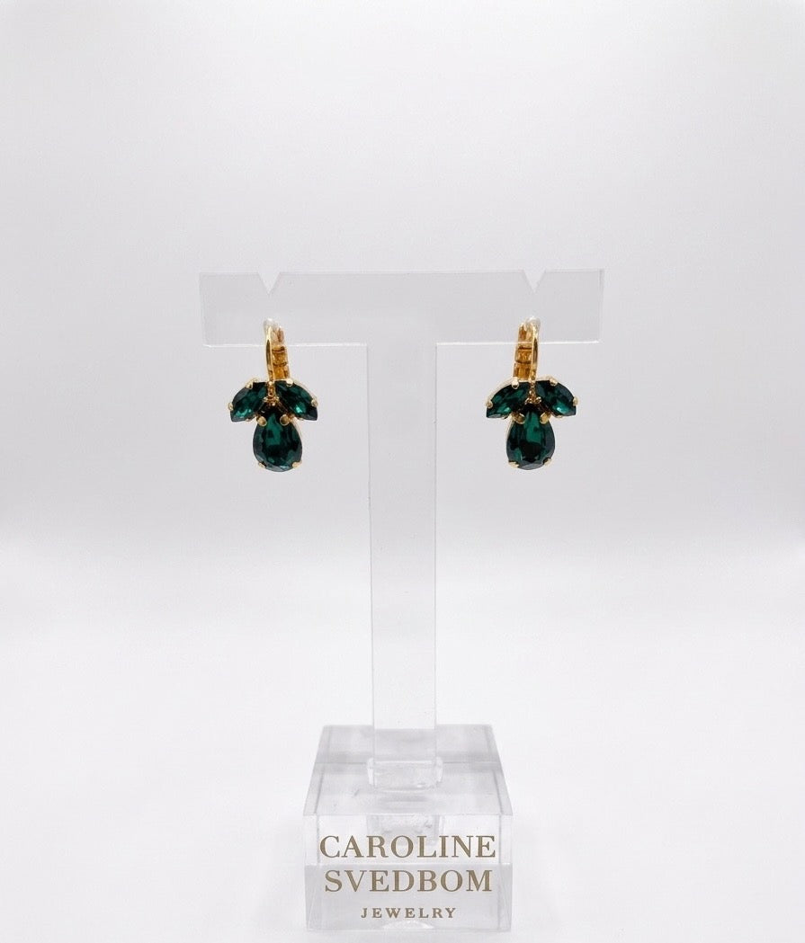 C Svedbom Petite Timo Emerald Green Earrings