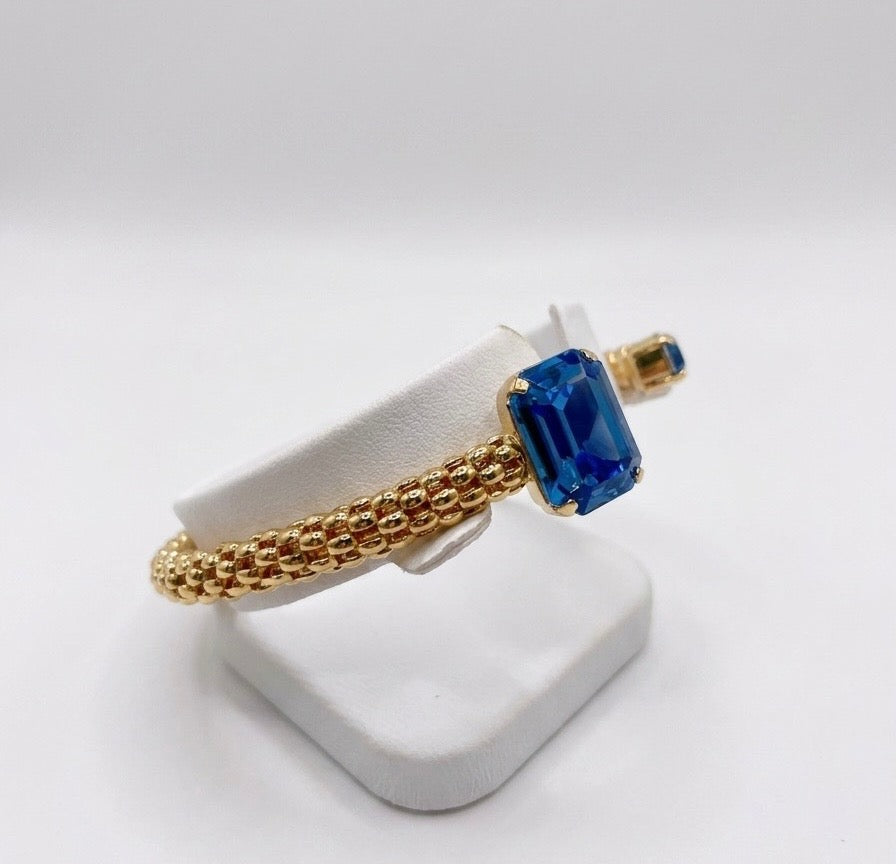 Caroline Svedbom Ice Blue Daria Bangle